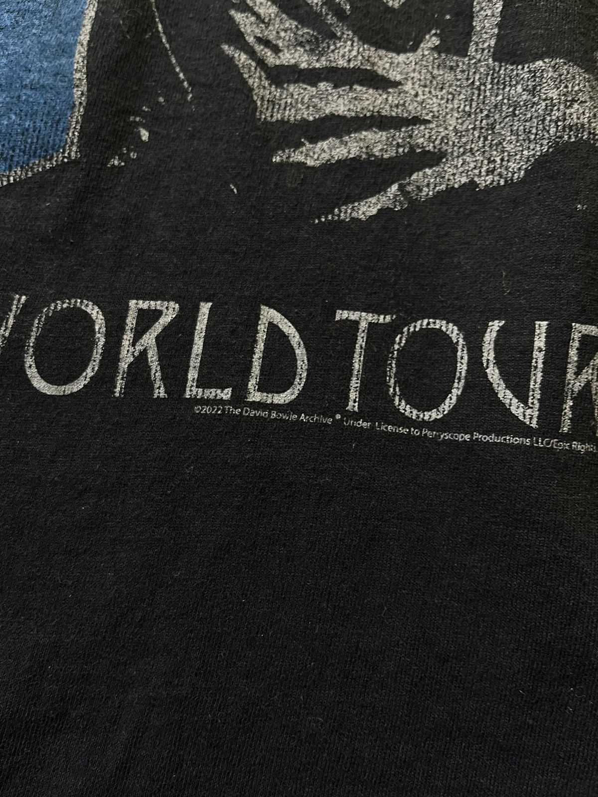 Band Tees David Bowie Ziggy Stardust 1972 World Tour T Shirt Rare Size US M / EU 48-50 / 2 - 6 Thumbnail