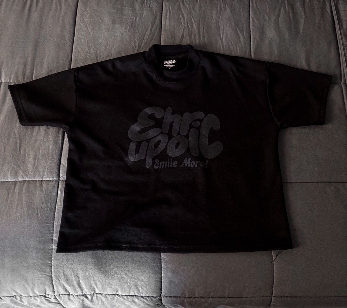Other Euphoric777 ‘Smile More` Boxy T-Shirt Size US M / EU 48-50 / 2 - 1 Thumbnail