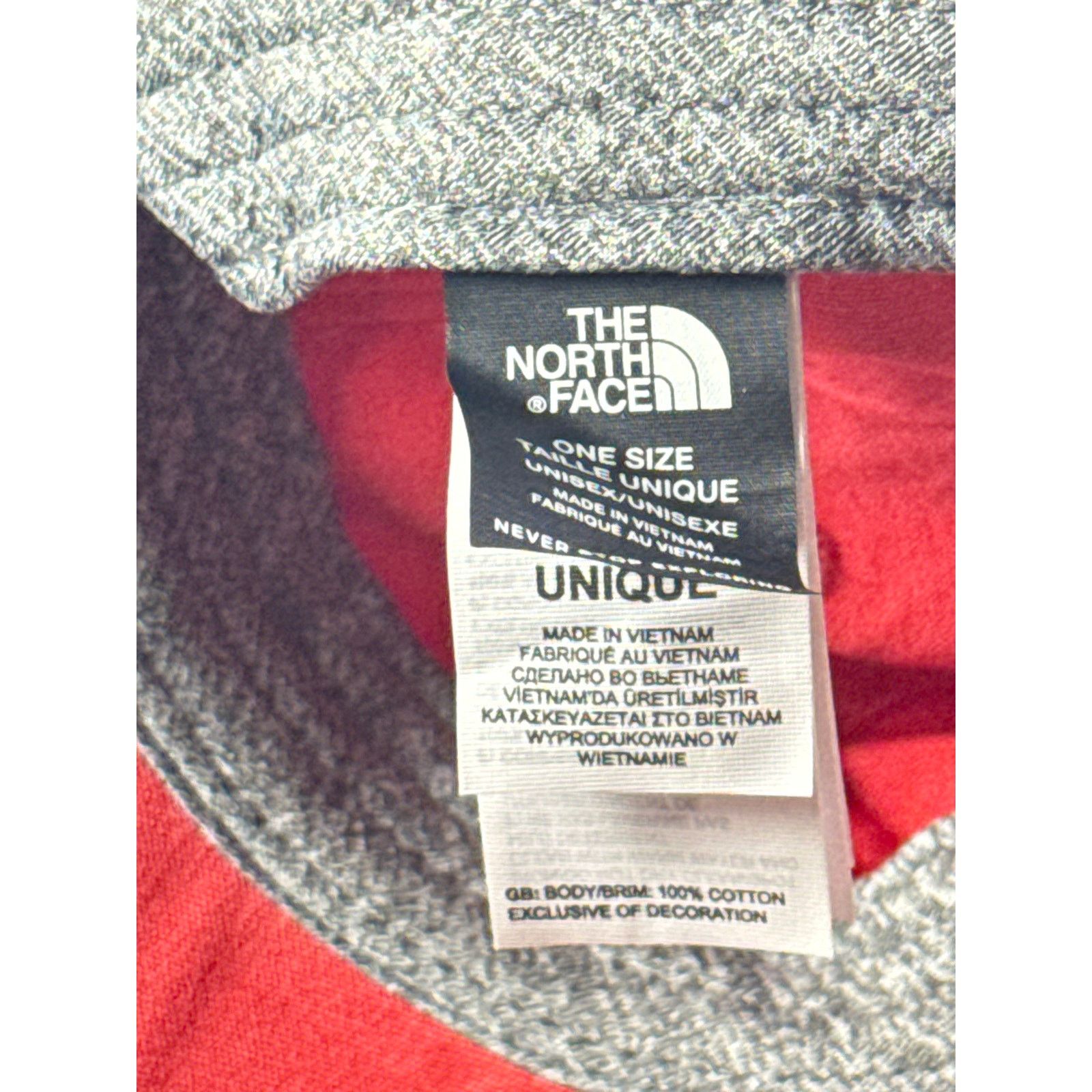 The North Face North Face Hat Cap Strap Back Red Adjustable Size ONE SIZE - 6 Thumbnail