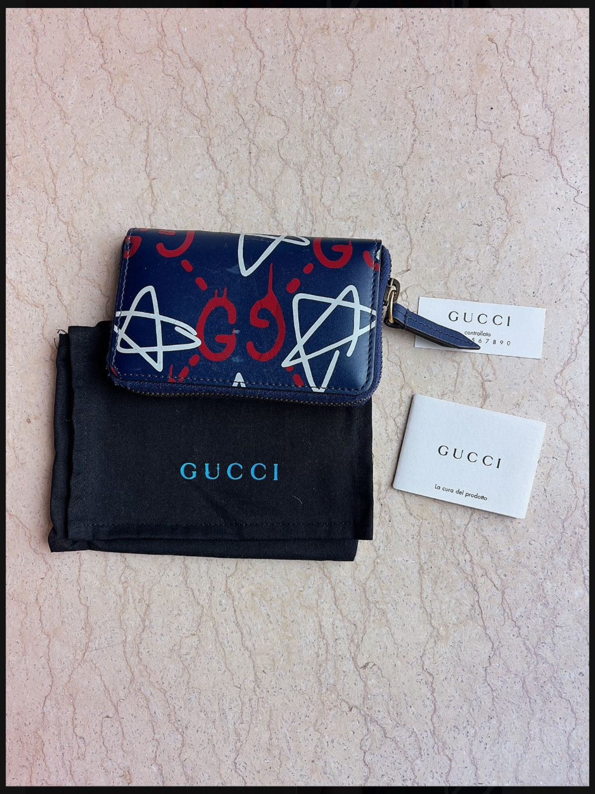 Gucci Print wallet Size ONE SIZE - 1 Thumbnail
