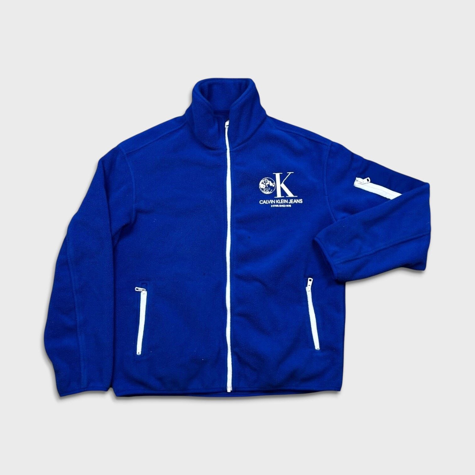 Calvin Klein Calvin Klein Jeans Fleece Medium EST 1978 Moon Odyssey Zip Size US M / EU 48-50 / 2 - 1 Thumbnail