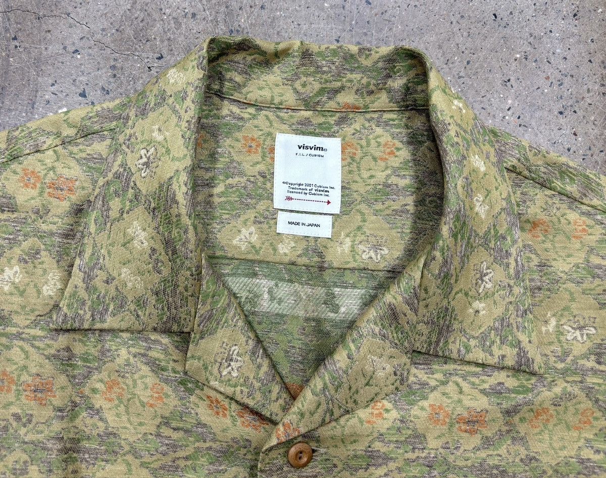 Visvim Visvim 23aw Copa Shirt S/S Jacquard (Silk) ，size 4 Size US XL / EU 56 / 4 - 6 Thumbnail
