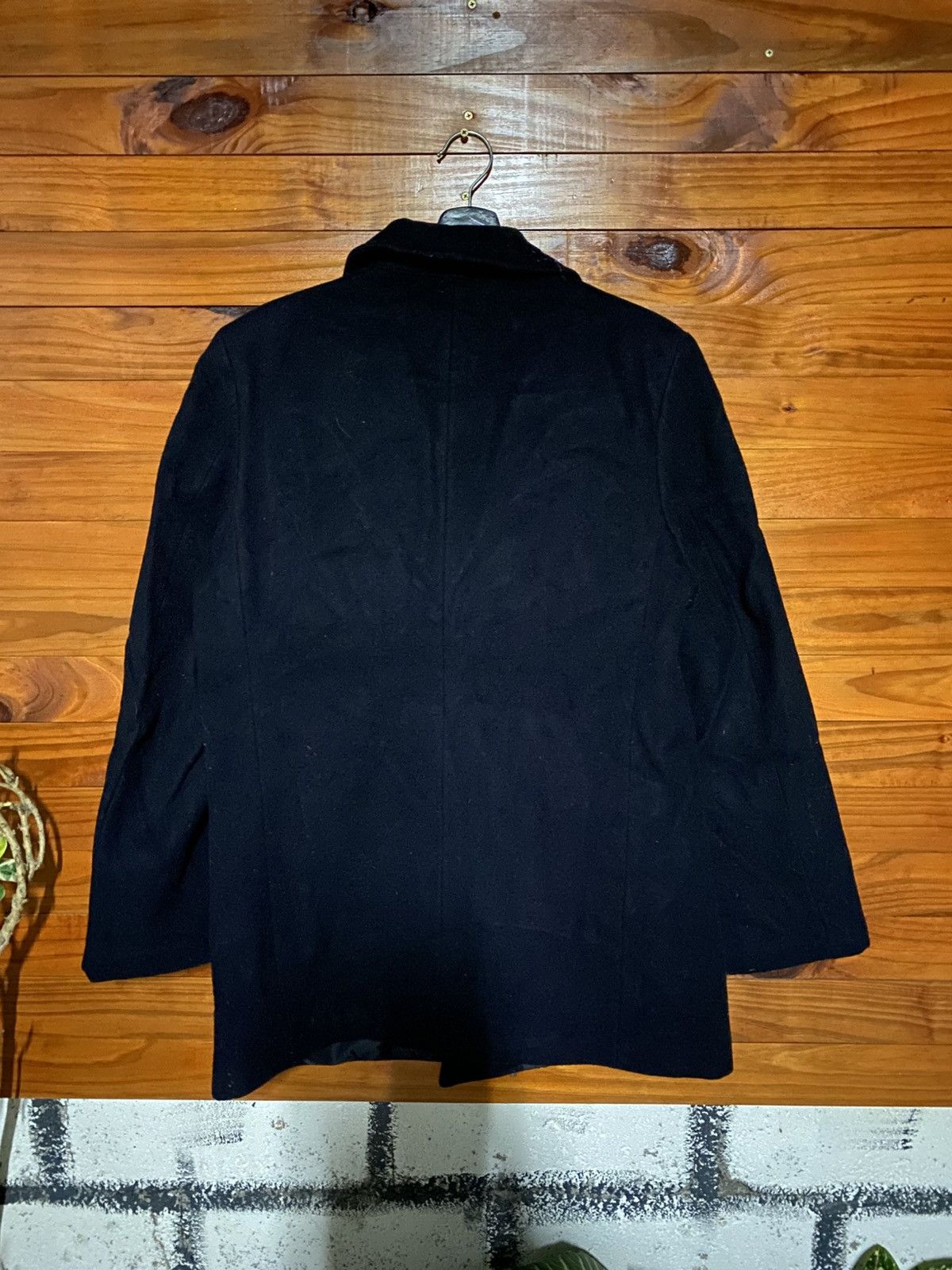 Vintage Vintage French Navy Pea Coat – Authentic Marine Wool Jacket Size US M / EU 48-50 / 2 - 13 Thumbnail