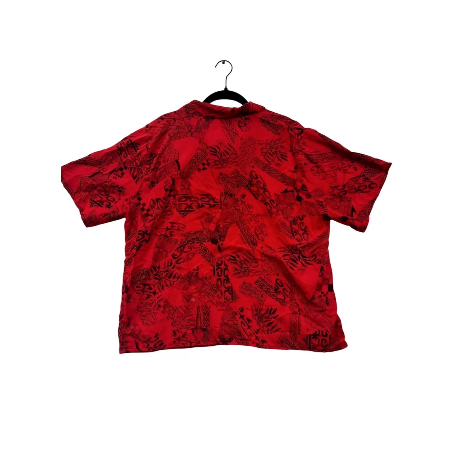 Vintage Vintage Prairie Rose Red Hawaiian Button-Up Shirt #2914 - Womens Small Size US S / EU 44-46 / 1 - 2 Thumbnail