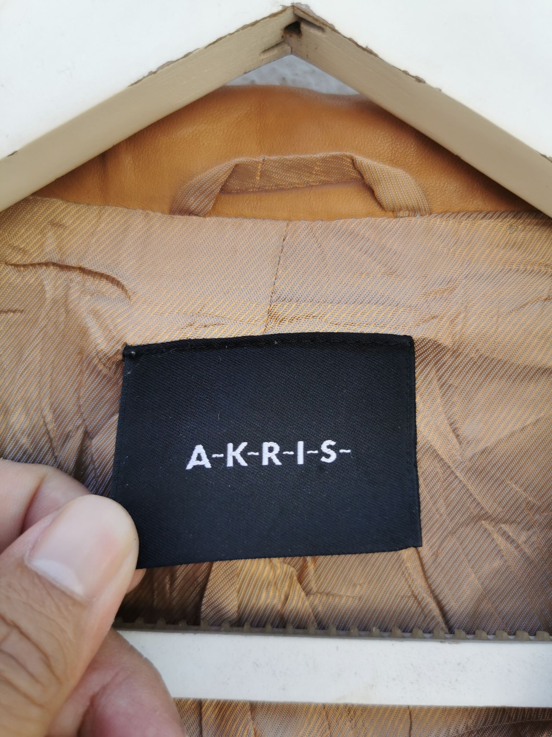 Akris 🔴Akris Leather jacket🔴 Size L / US 10 / IT 46 - 6 Thumbnail
