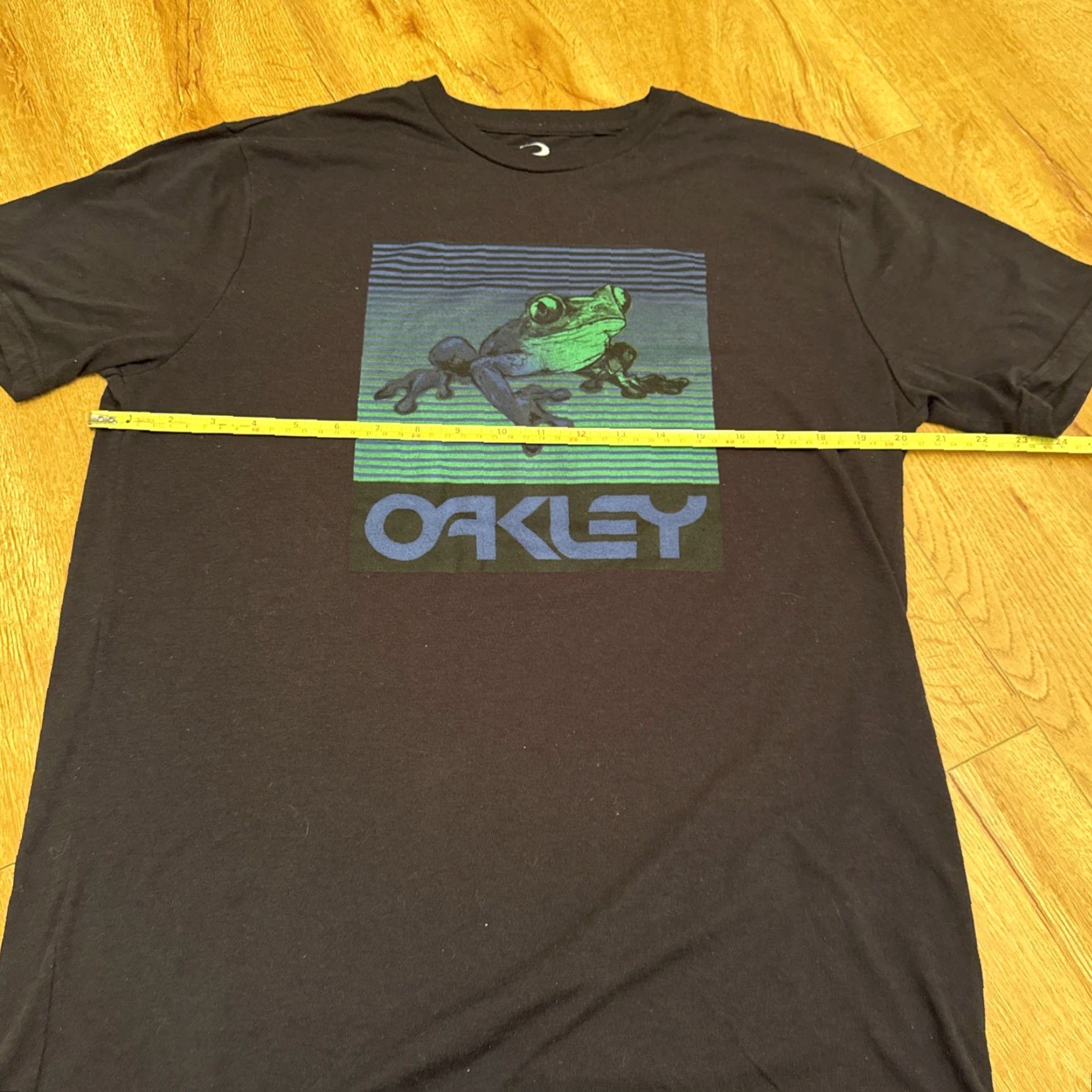 Oakley Oakley Ohydrolix Tee Shirt Regular Short Sleeve Black Graphic Mens Medium T-Shirt Oakley Ohydrolix Size US M / EU 48-50 / 2 - 5 Thumbnail