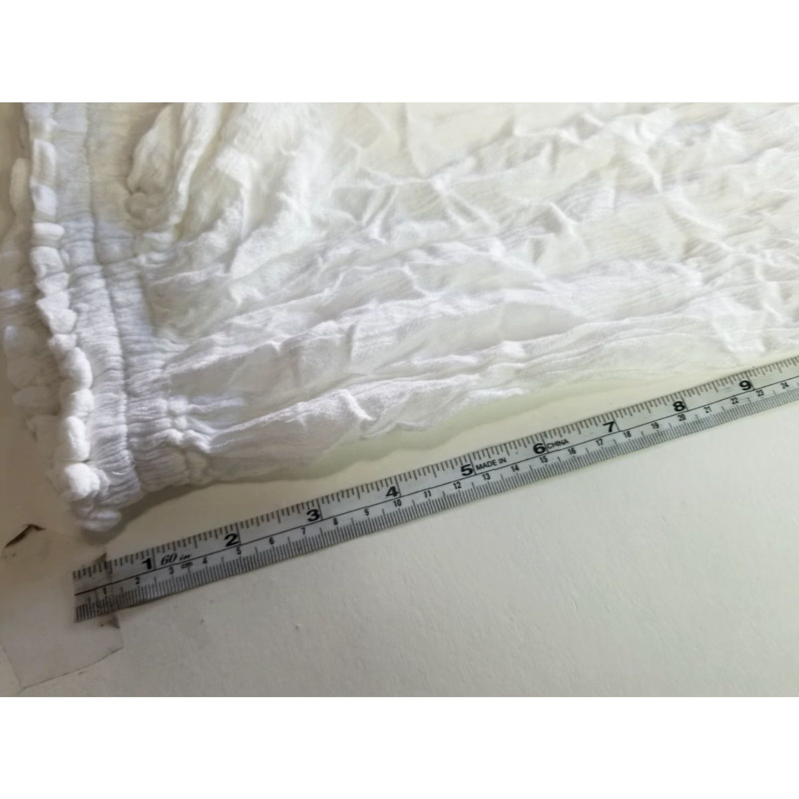 Swims O’neill Womens Blouse Shirt S White Cropped V-Neck 3/4 Sleeve Relaxed Lace Beach Event Women Size S / US 4 / IT 40 - 7 Thumbnail