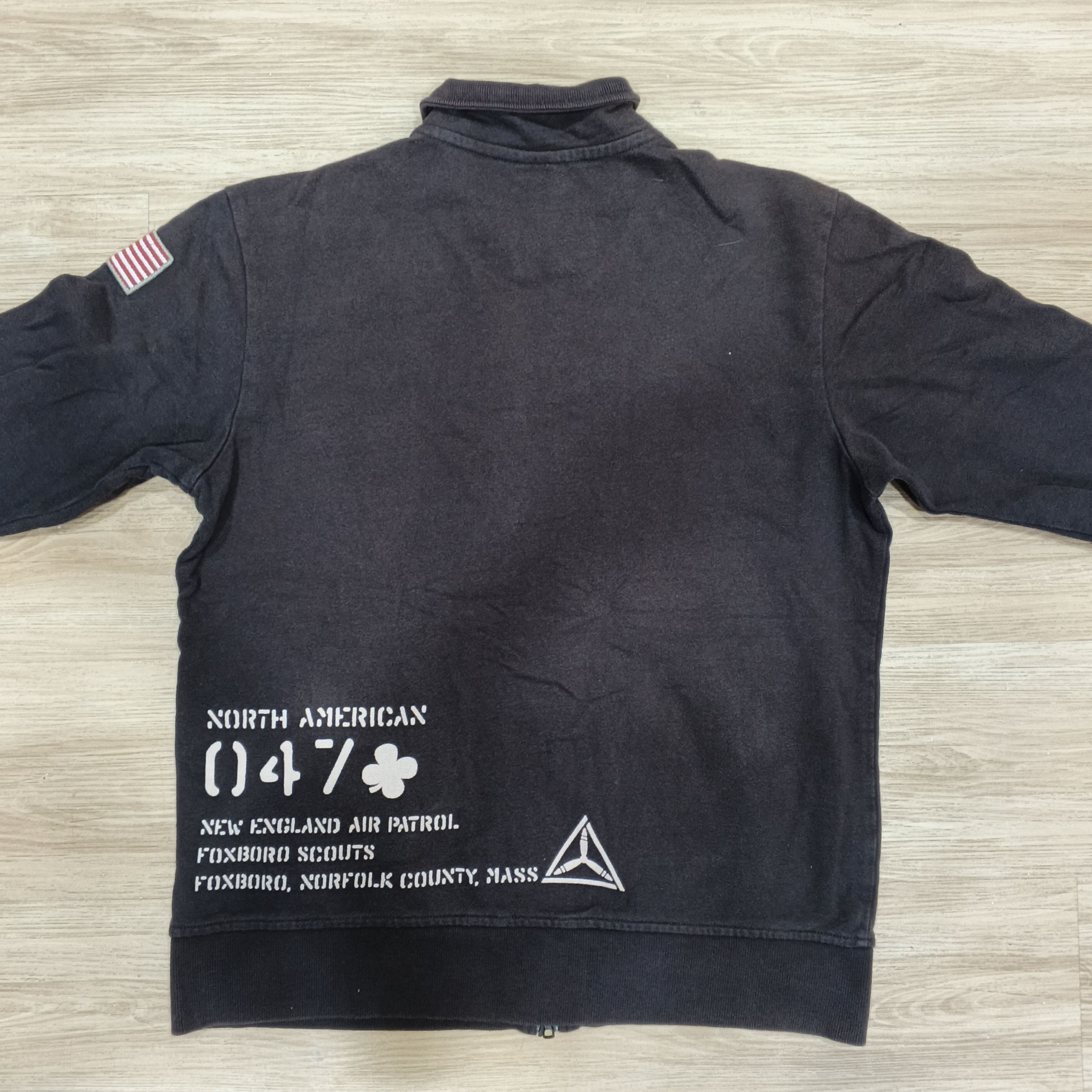 Avirex Vintage United States Air Force Avirex Air Patrol Zip Up Size US XL / EU 56 / 4 - 6 Thumbnail