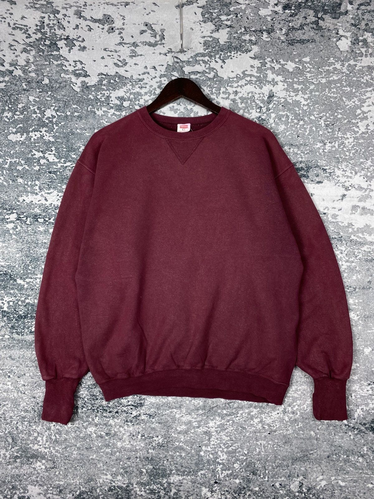 Hanes Vintage Hanes Kyushu Jogakuin Crewneck Sweatshirts Size US L / EU 52-54 / 3 - 2 Thumbnail