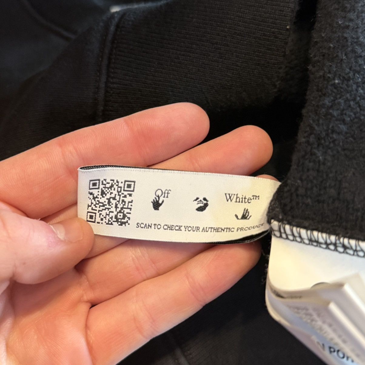 Off-White Off White Logo Crewneck Size US L / EU 52-54 / 3 - 3 Thumbnail