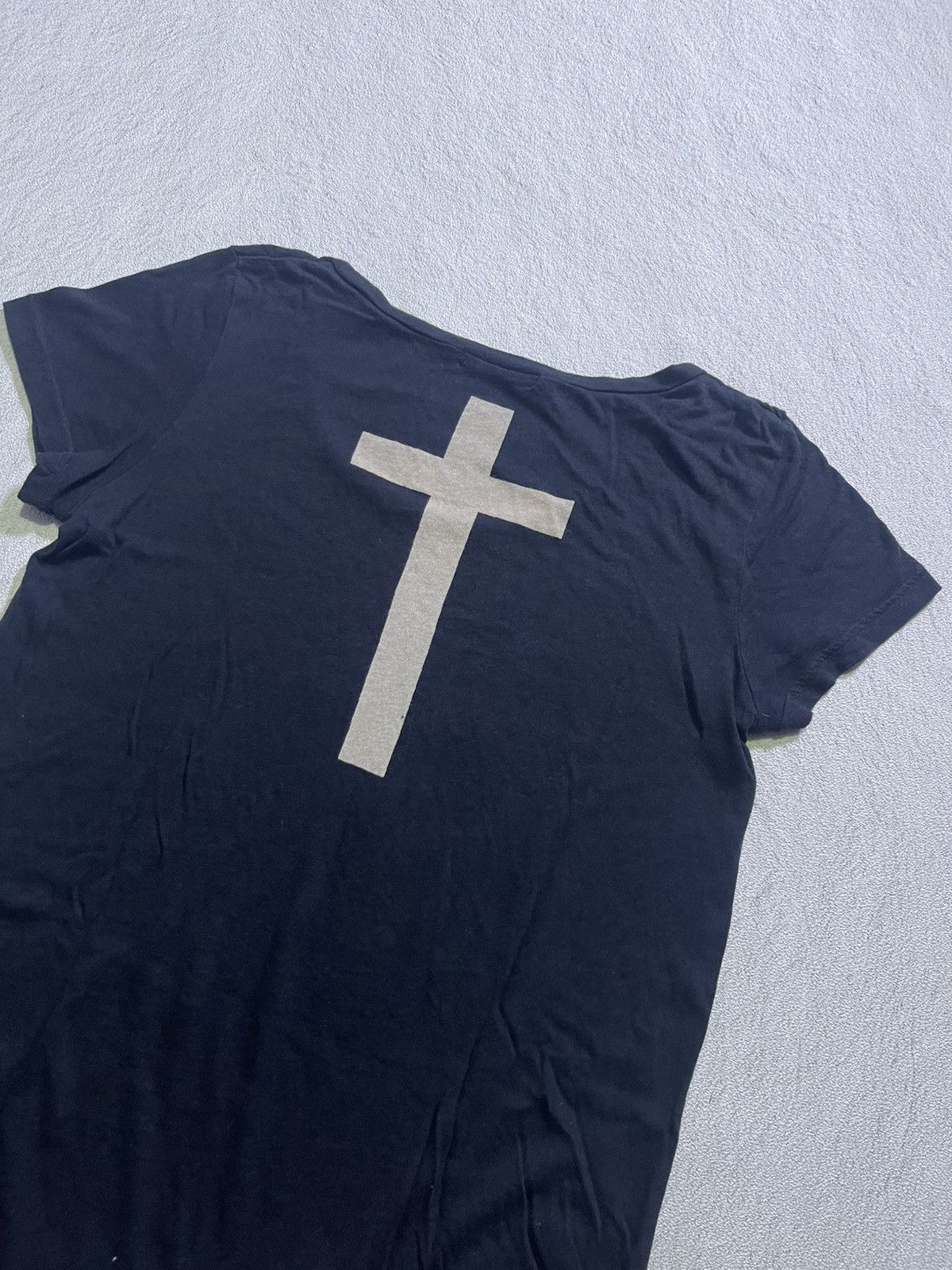 Hysteric Glamour Y2K NO ICE short tshirt women's cross motif gliter Size M / US 6-8 / IT 42-44 - 4 Thumbnail