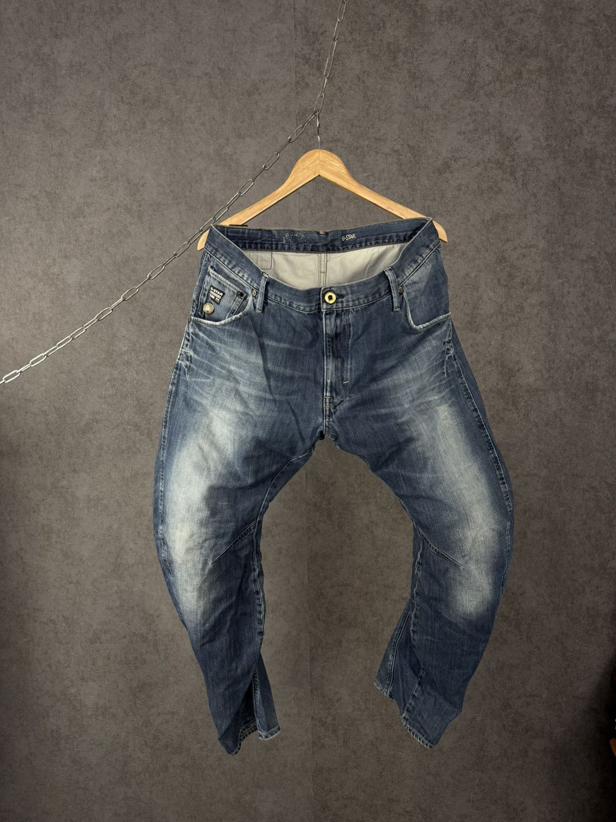 G-Star G Star Raw asymmetric jeans Size US 36 / EU 52 - 1 Thumbnail