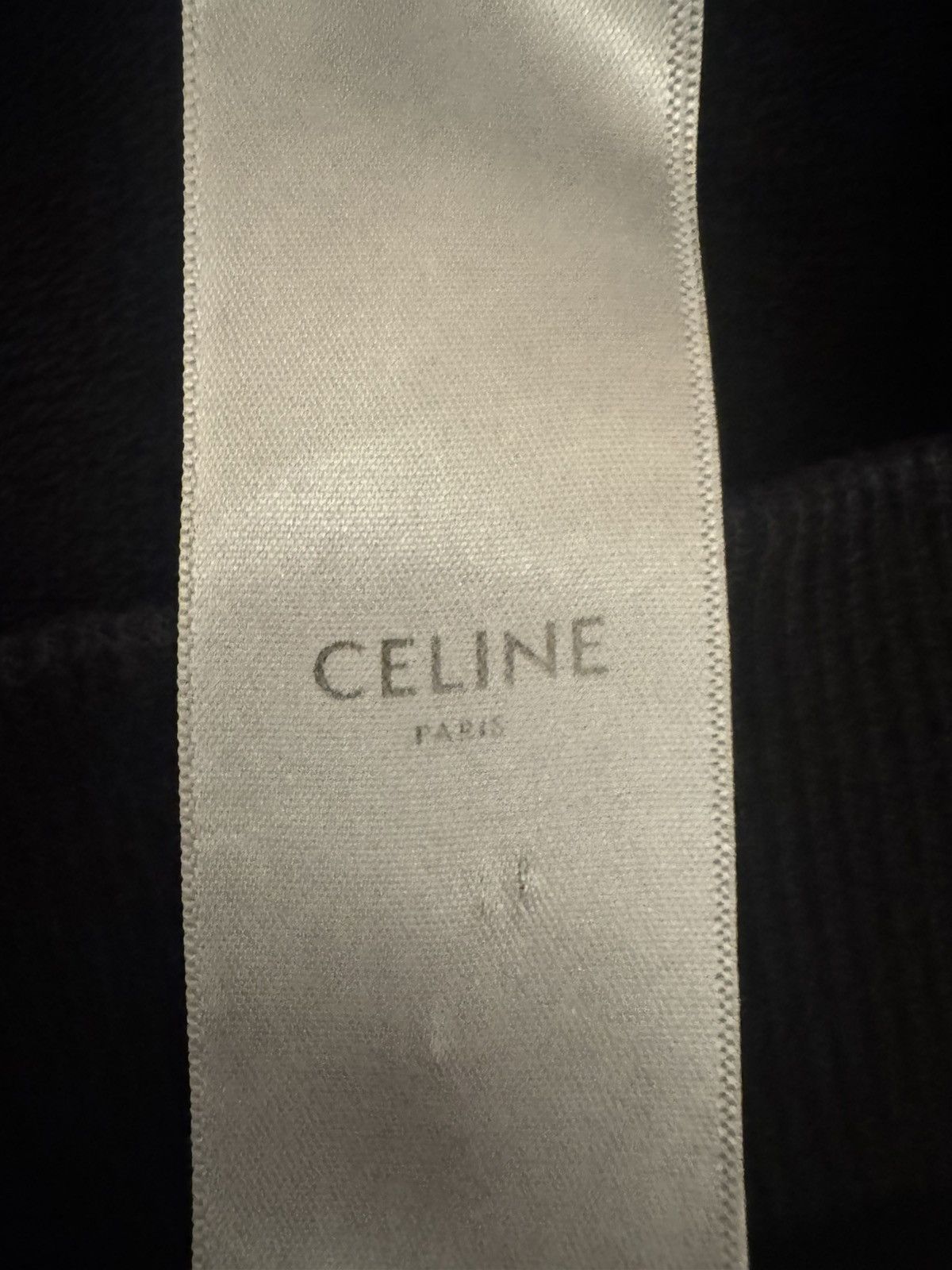 Celine Celine Mens Logo Black Hoodie Large Black Size US L / EU 52-54 / 3 - 9 Thumbnail