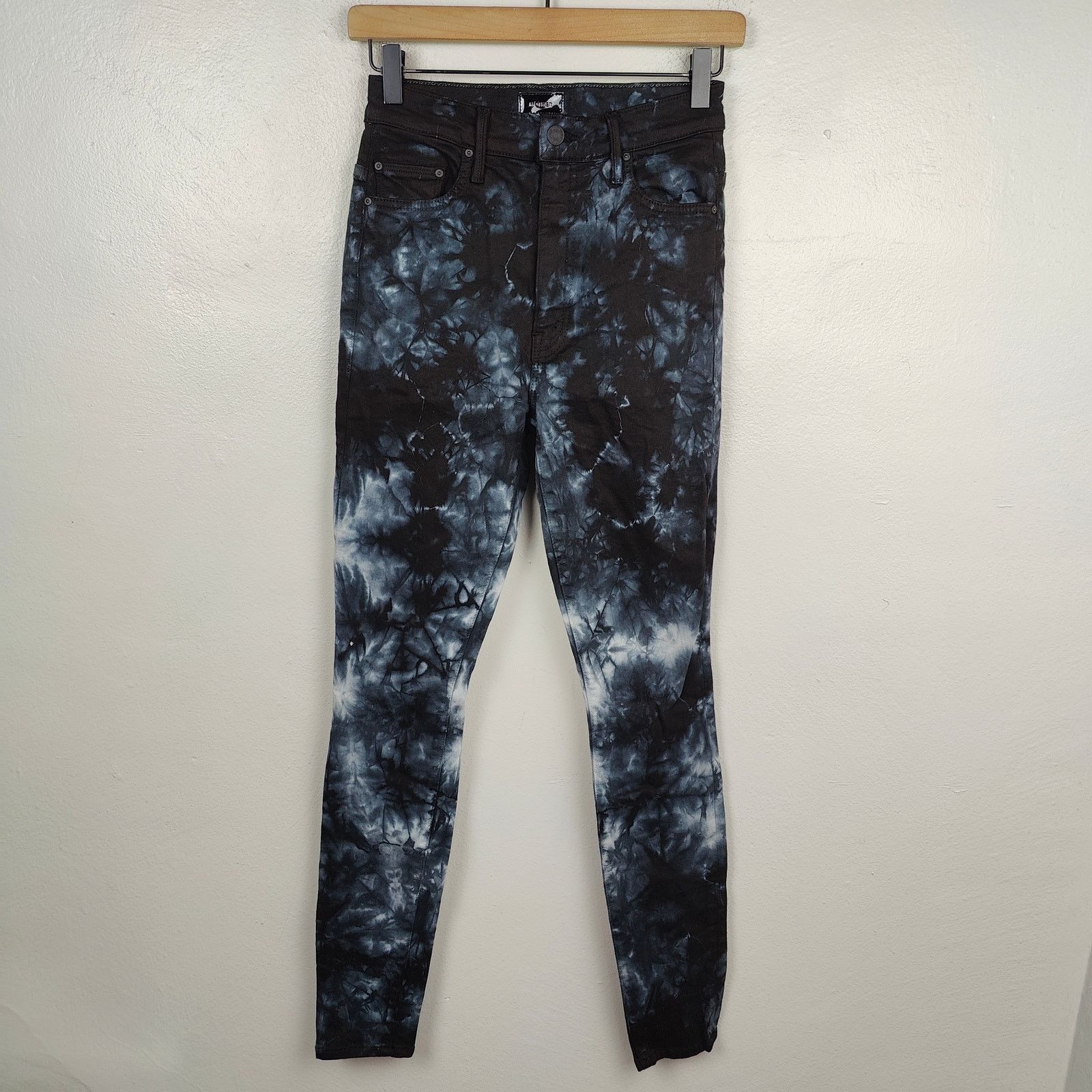 MOTHER Mother The Super Swooner Jeans Womens 26 Winding Paths Size 26" / US 2 / IT 38 - 1 Thumbnail