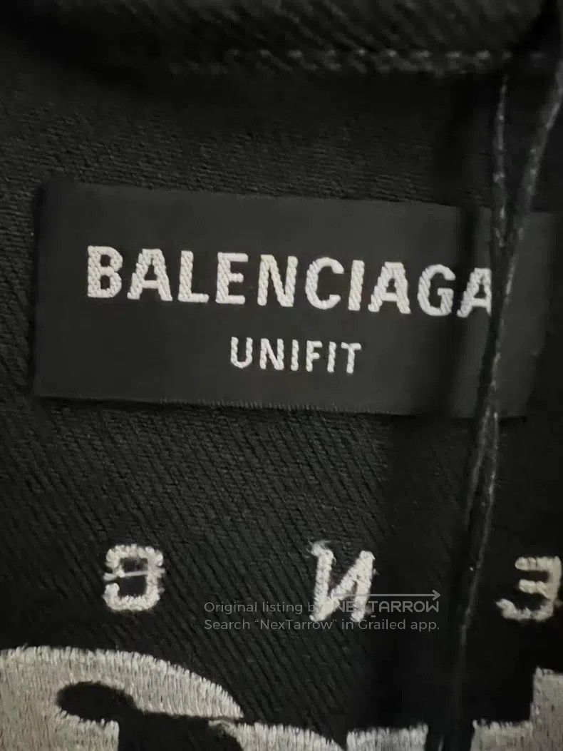 Balenciaga Balenciaga Embroidered patch denim jacket Size US L / EU 52-54 / 3 - 3 Thumbnail