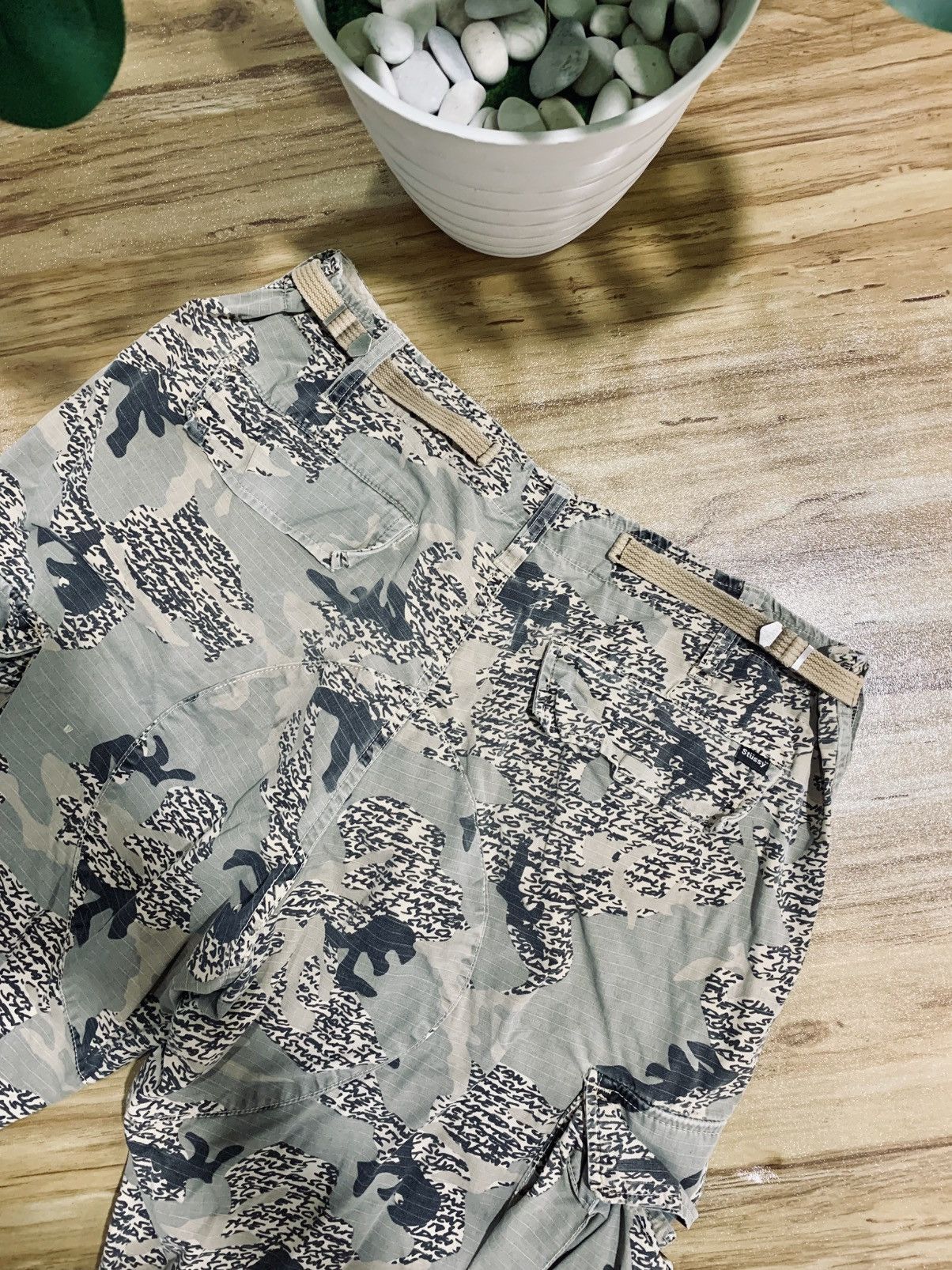 Stussy Vintage Stussy Cargo Half Pants Size US 34 / EU 50 - 3 Thumbnail