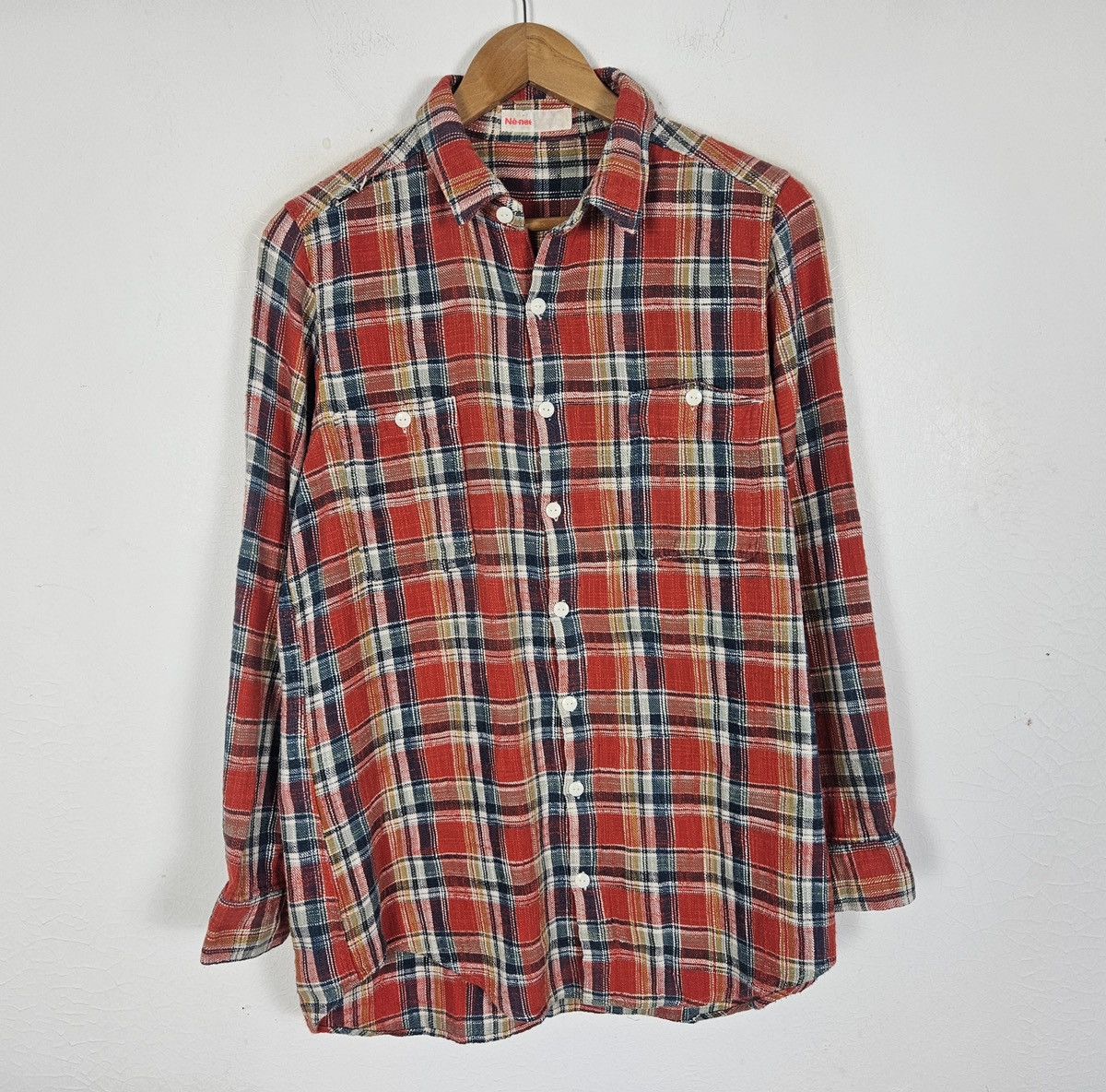 Ne-Net Nenet checkered flannel shirt Size US L / EU 52-54 / 3 - 3 Thumbnail