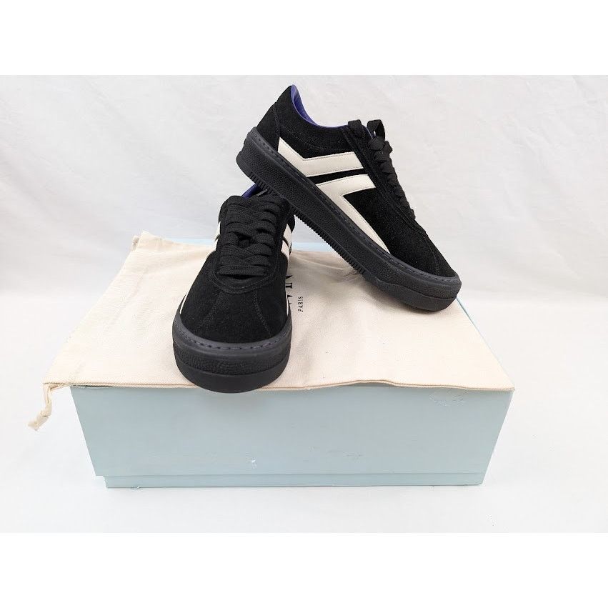 Lanvin o1rshd1 High Sole Low-Top Sneakers in Black/Off White Size US 9 / EU 42 - 13 Thumbnail