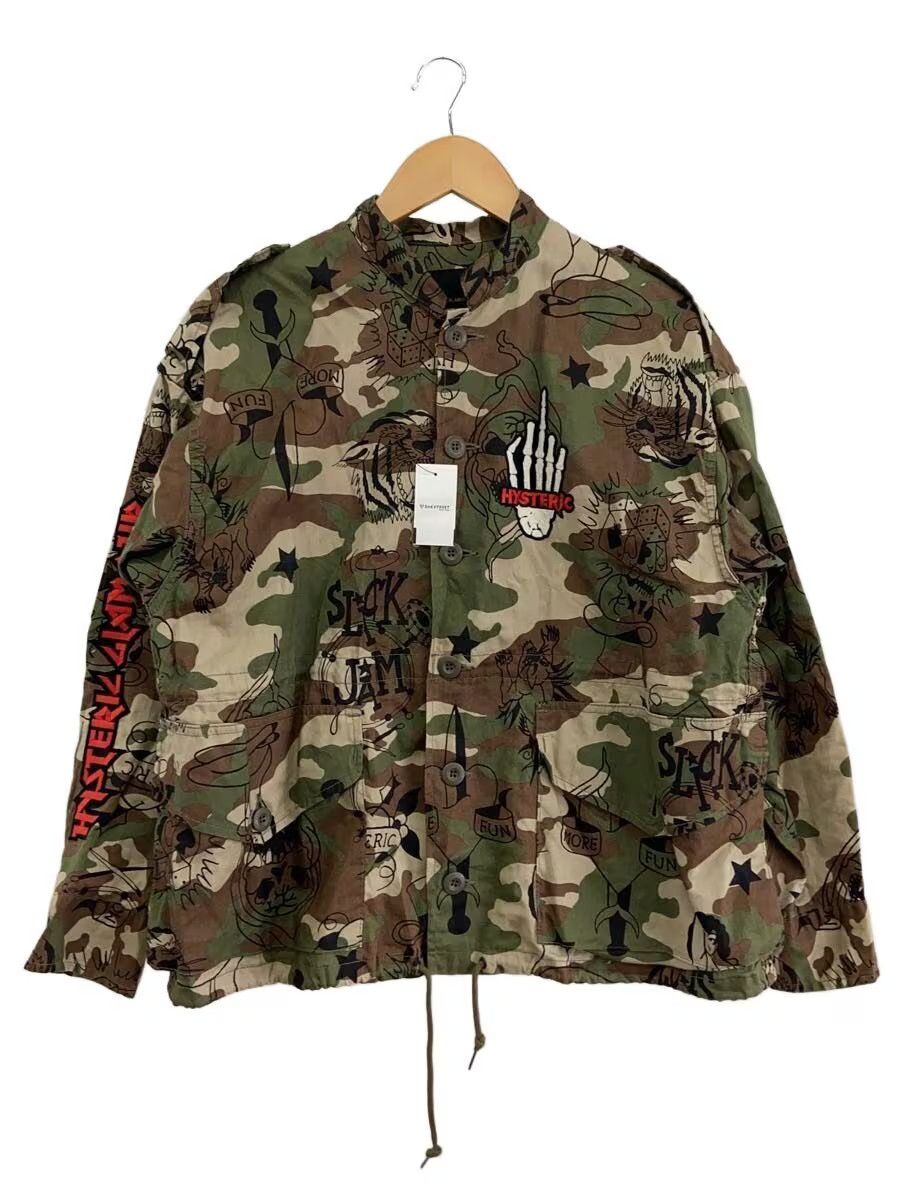 Hysteric Glamour Skeleton Middle Finger Camo Jacket Size US L / EU 52-54 / 3 - 1 Thumbnail