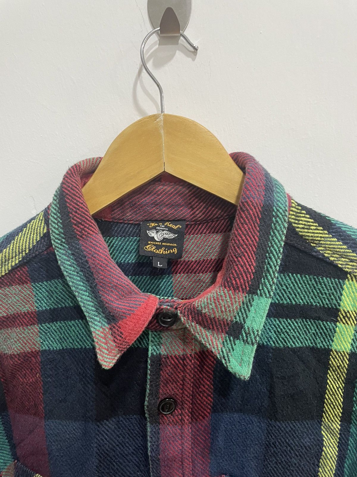 Bare Knuckles Knuckles Head & Co Heavy Cotton Flannel Size US L / EU 52-54 / 3 - 19 Thumbnail