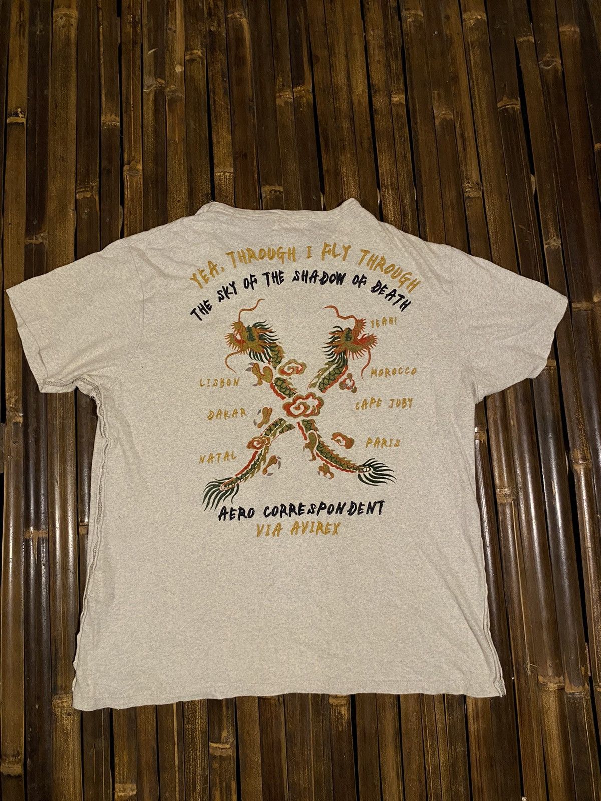 Avirex × Japanese Brand VINTAGE AVIREX TSHIRT Size US M / EU 48-50 / 2 - 3 Thumbnail