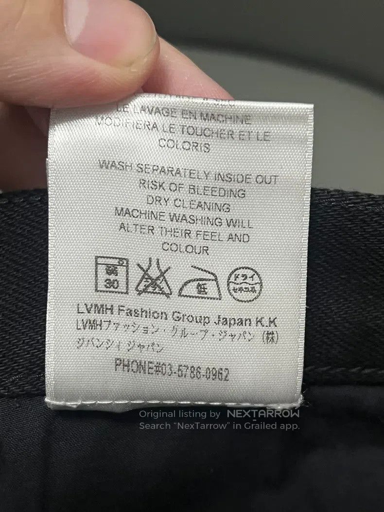 Givenchy Givenchy SizeS Black Five-Star Denim Jeans Size US 32 / EU 48 - 8 Thumbnail