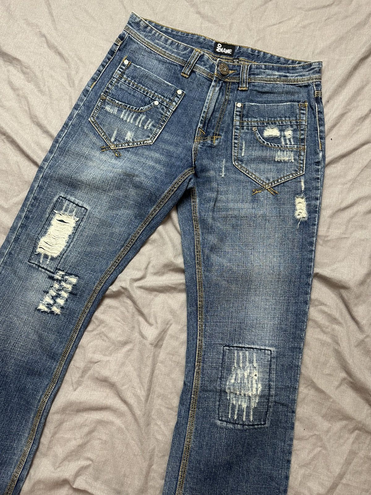 Hysteric Glamour Vintage Y2K LGB IfSixWasNine Style Flared Pants Size US 32 / EU 48 - 4 Thumbnail