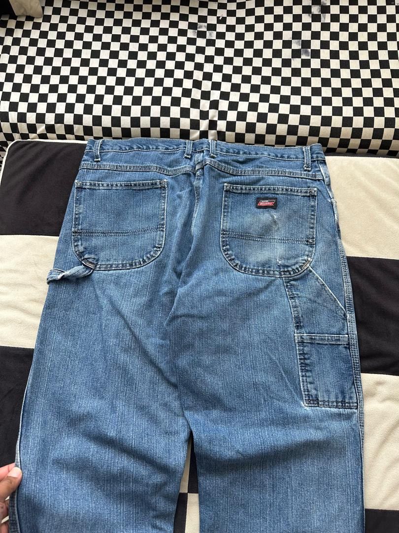 Dickies × Vintage DICKIES CARPENTER JEANS SIZE #37 Size US 37 - 1 Thumbnail