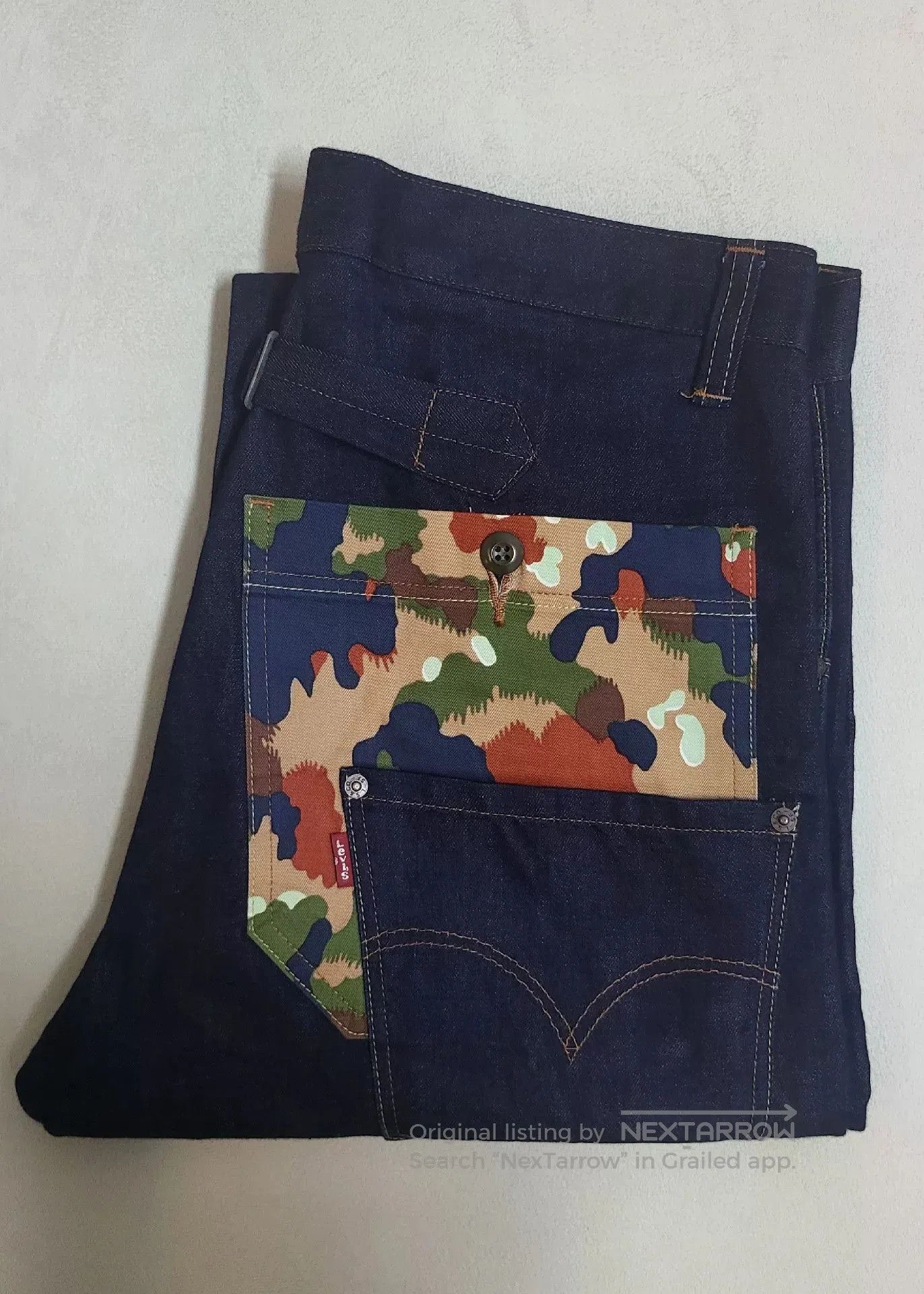 levis x cdg x junya watanabe jeans.