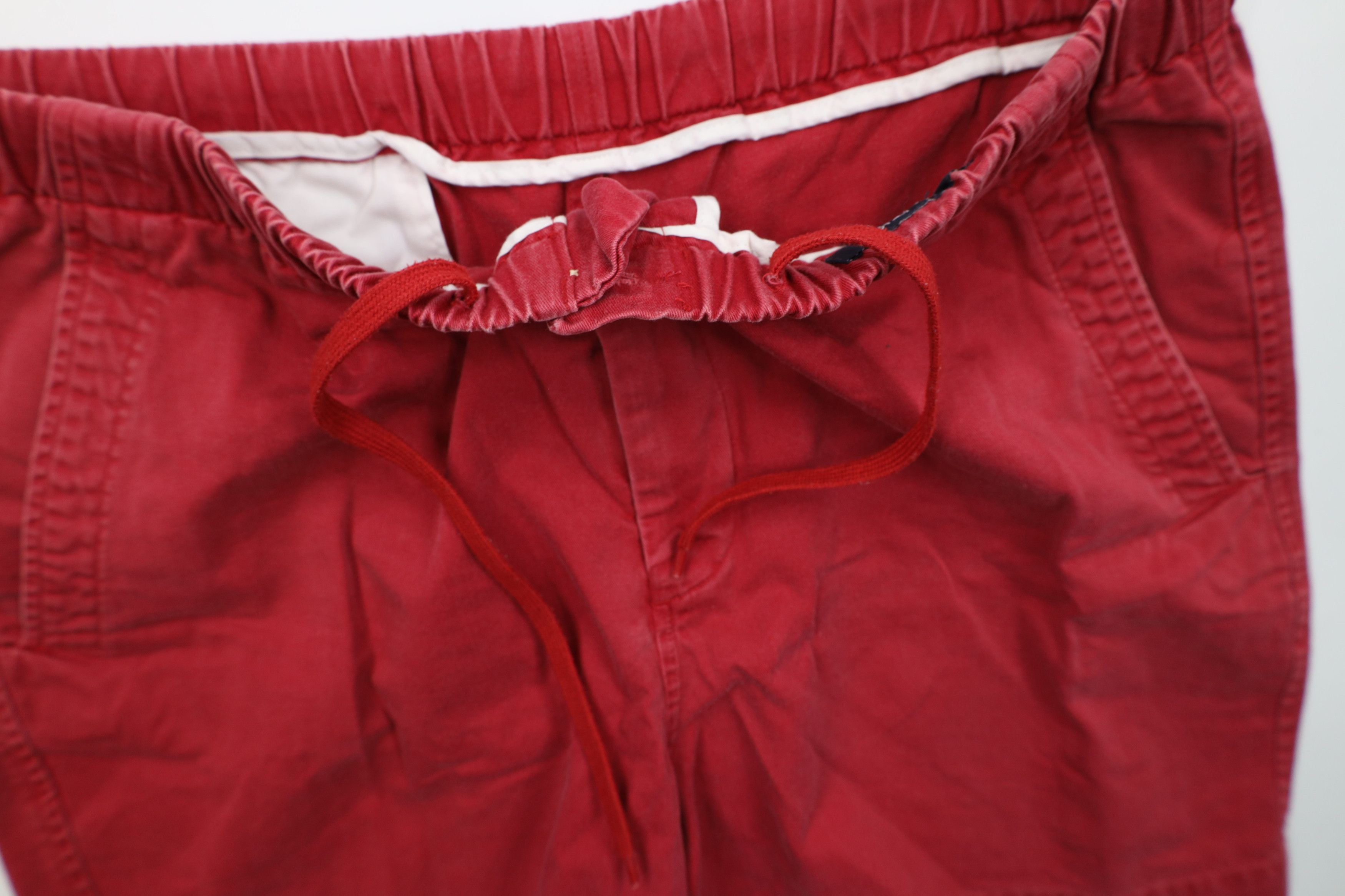 Nautica Vintage 90s Nautica Relaxed Fit Above Knee Shorts Red Cotton Size US 32 / EU 48 - 7 Thumbnail