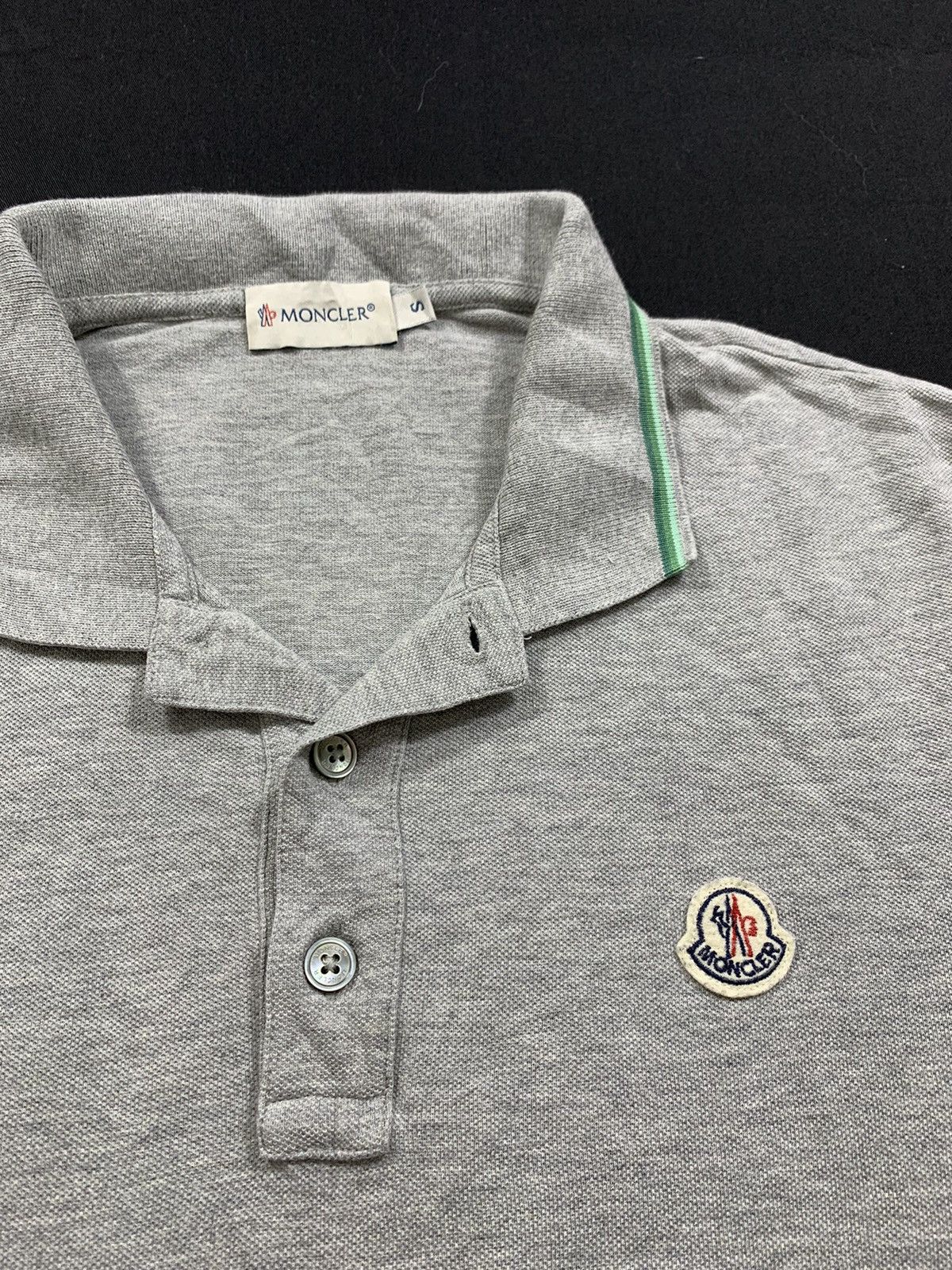 Moncler Vintage Moncler Maglia polo short sleeve Size US S / EU 44-46 / 1 - 5 Thumbnail