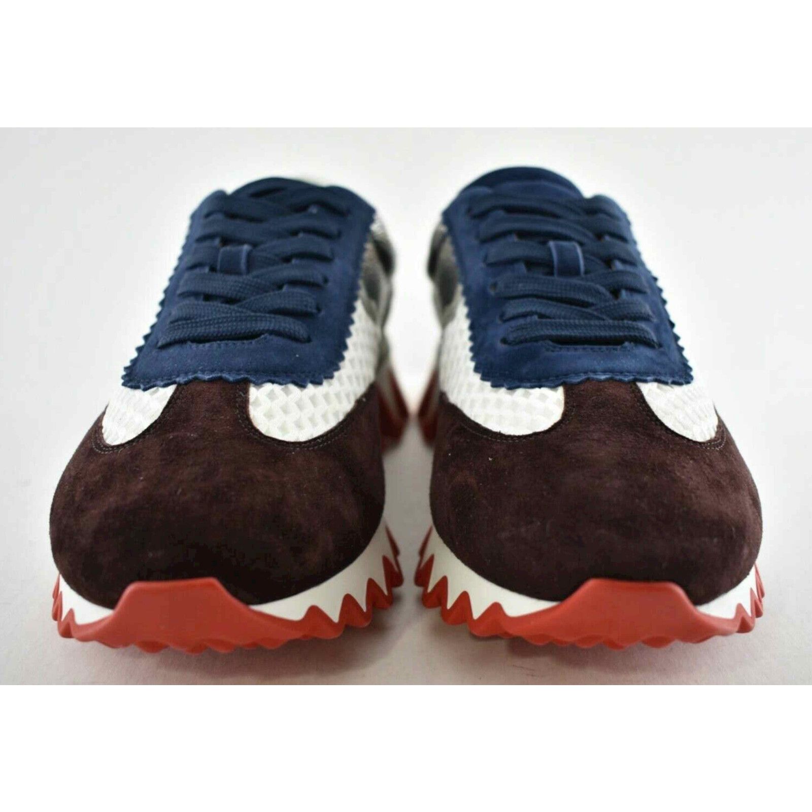 Christian Louboutin Christian Louboutin Loubishark Flat Suede Low Top Sneaker Size US 10 / EU 43 - 9 Thumbnail