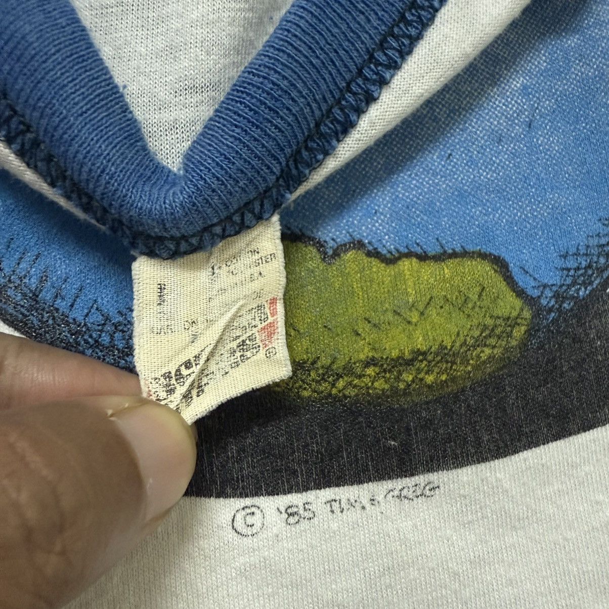 MLB Vintage 80s Kansas City Royals World Champion Raglan Tshirt Size US M / EU 48-50 / 2 - 5 Thumbnail