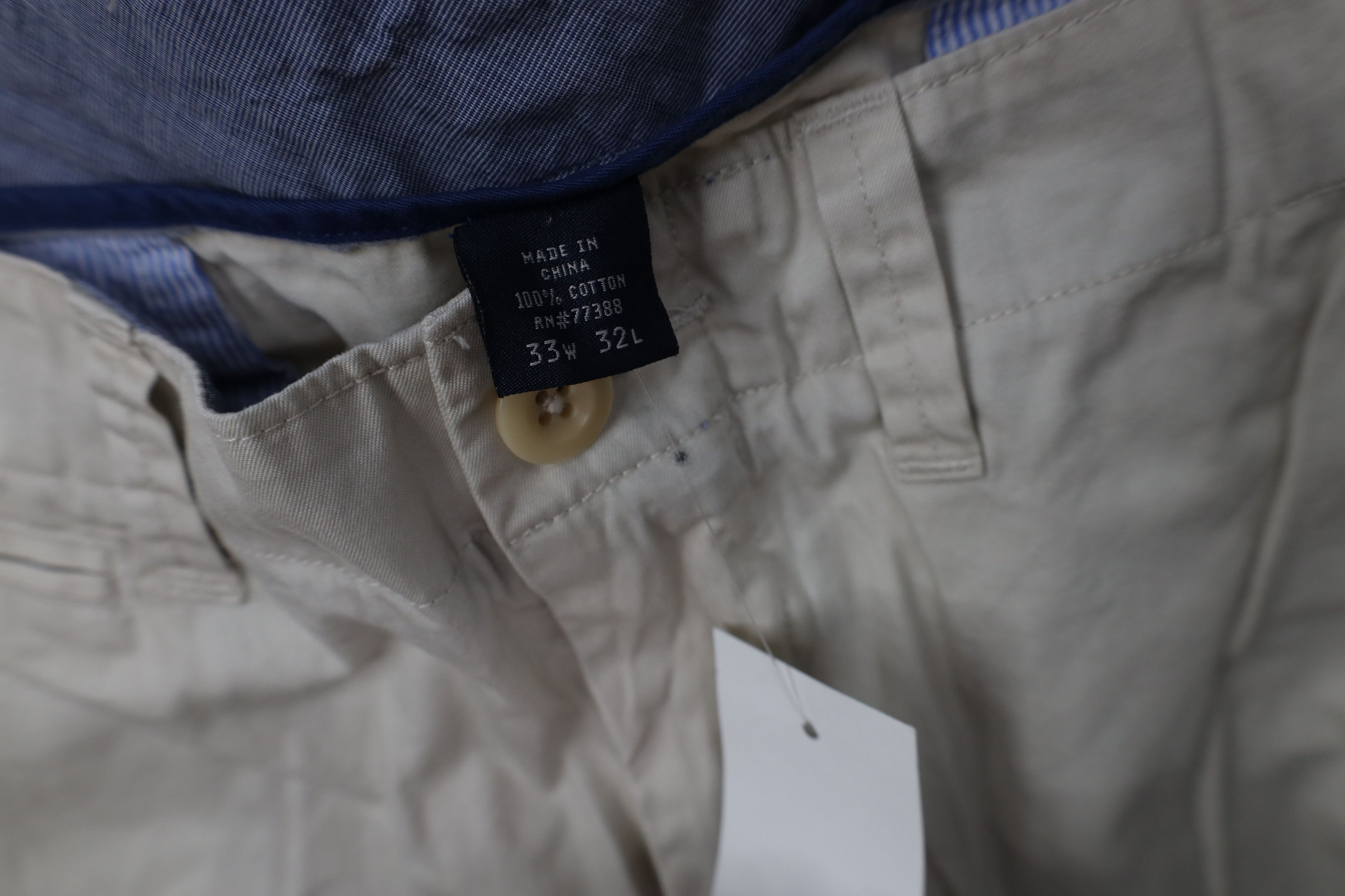 J.Crew Deadstock Vintage Y2K J Crew Fit Chino Pants Trousers Cotton Size US 33 - 7 Thumbnail