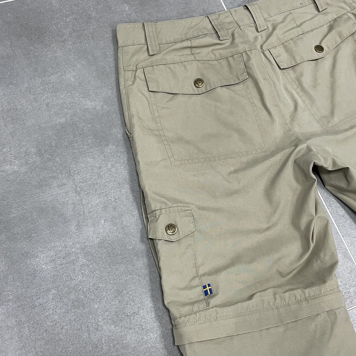 Fjallraven Fjallraven G-1000 Women Cargo Pants / Shorts Size 36 Size 31" - 22 Thumbnail