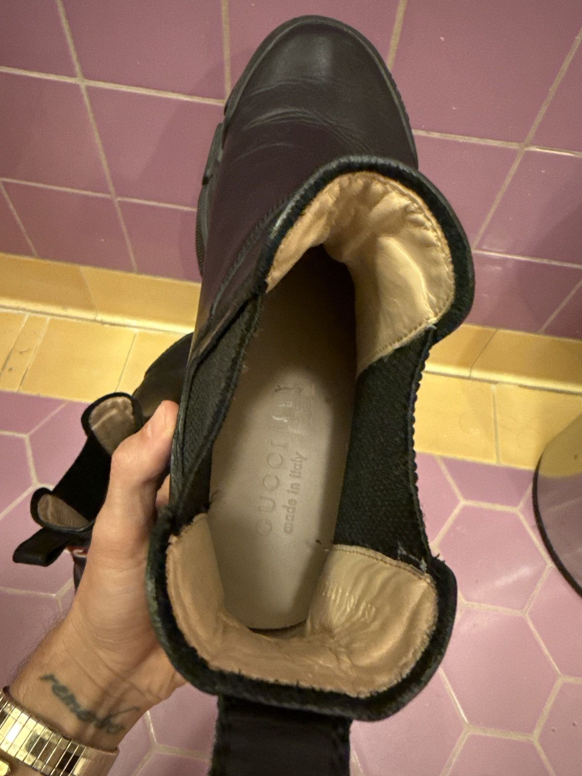 Gucci Leon Gucci ankle boots Size US 10.5 / EU 43-44 - 10 Thumbnail