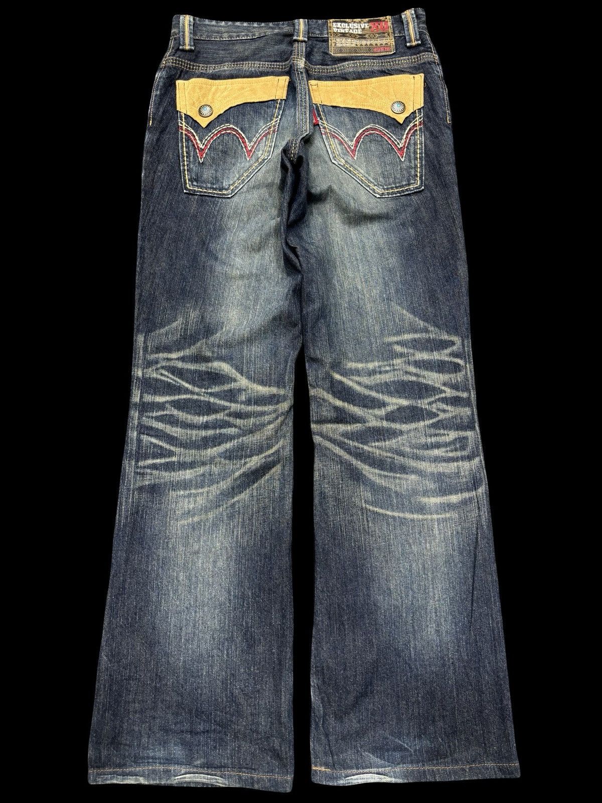 Edwin 💥Flare💥Edwin Stone Mudwash Insane Fades Denim F656 Size US 30 / EU 46 - 1 Thumbnail