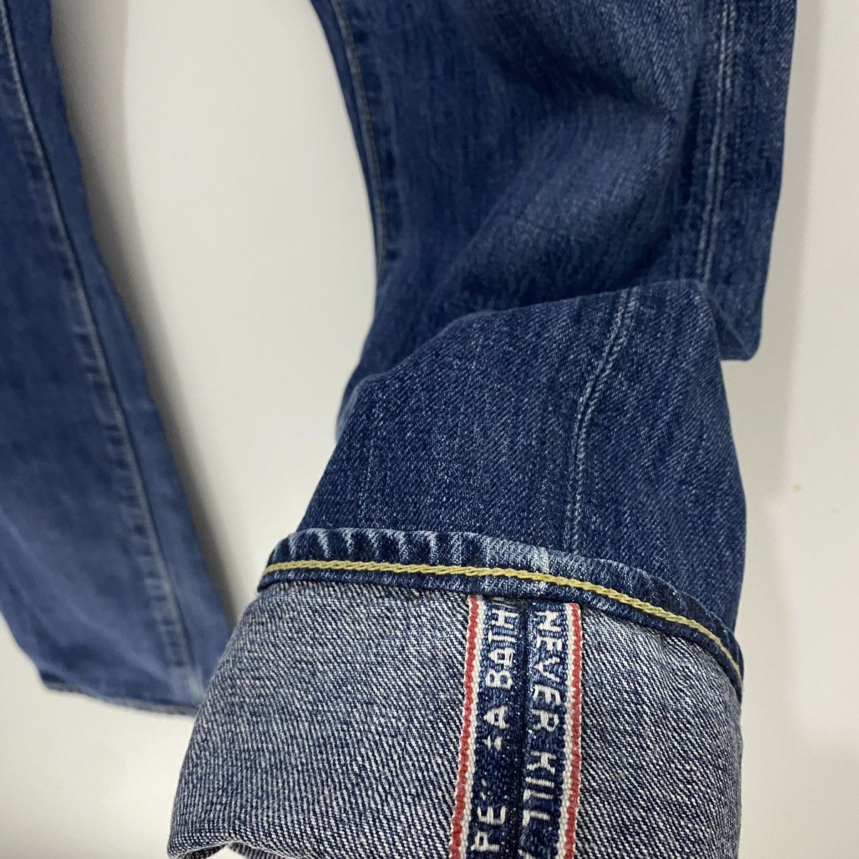 Bape Bapesta Denim Jeans Size US 32 / EU 48 - 7 Thumbnail