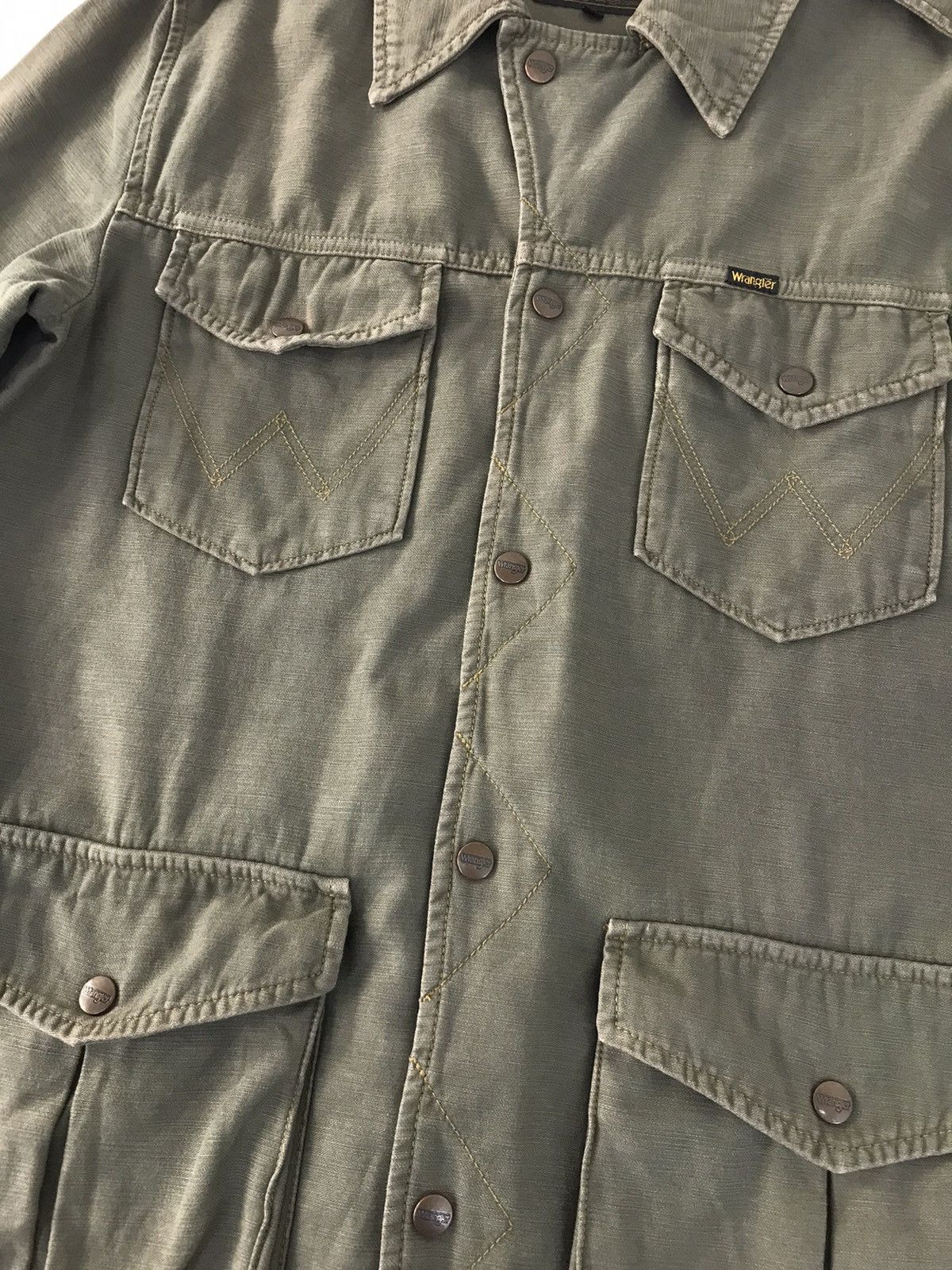 Vintage × Wrangler Vintage Wrangler WrangeCoat Snap Button Up Pocket Size US L / EU 52-54 / 3 - 8 Thumbnail