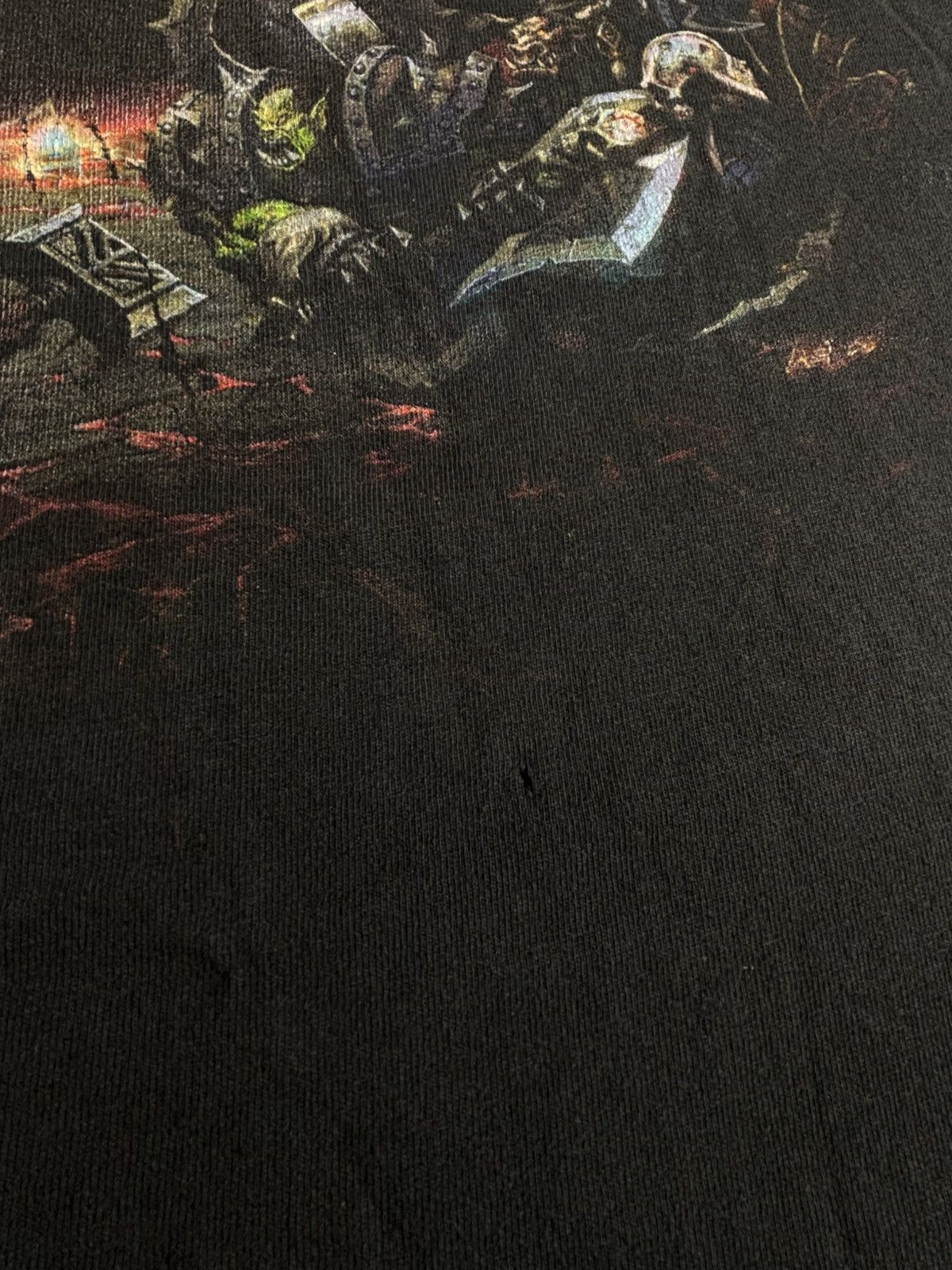 Vintage Vintage Y2K World At Warcraft Blizzard Game Promo T Shirt Size US L / EU 52-54 / 3 - 6 Thumbnail