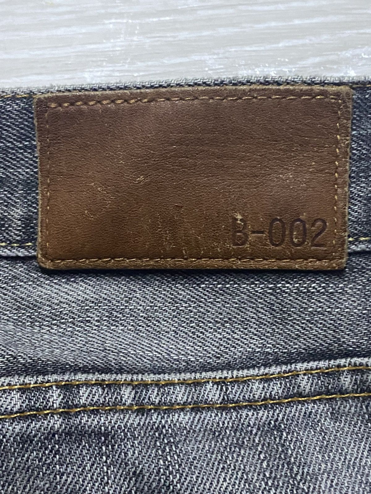 Undercover × Uniqlo Vintage Uniqlo B002 Grey Denim Distressed Flare Bootcut Jean Size US 33 - 11 Thumbnail
