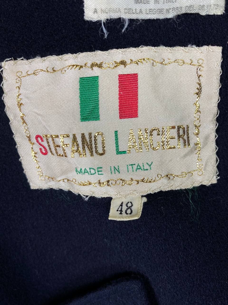 Italic stefano lancieri long wool jacket nice design Size US L / EU 52-54 / 3 - 6 Thumbnail