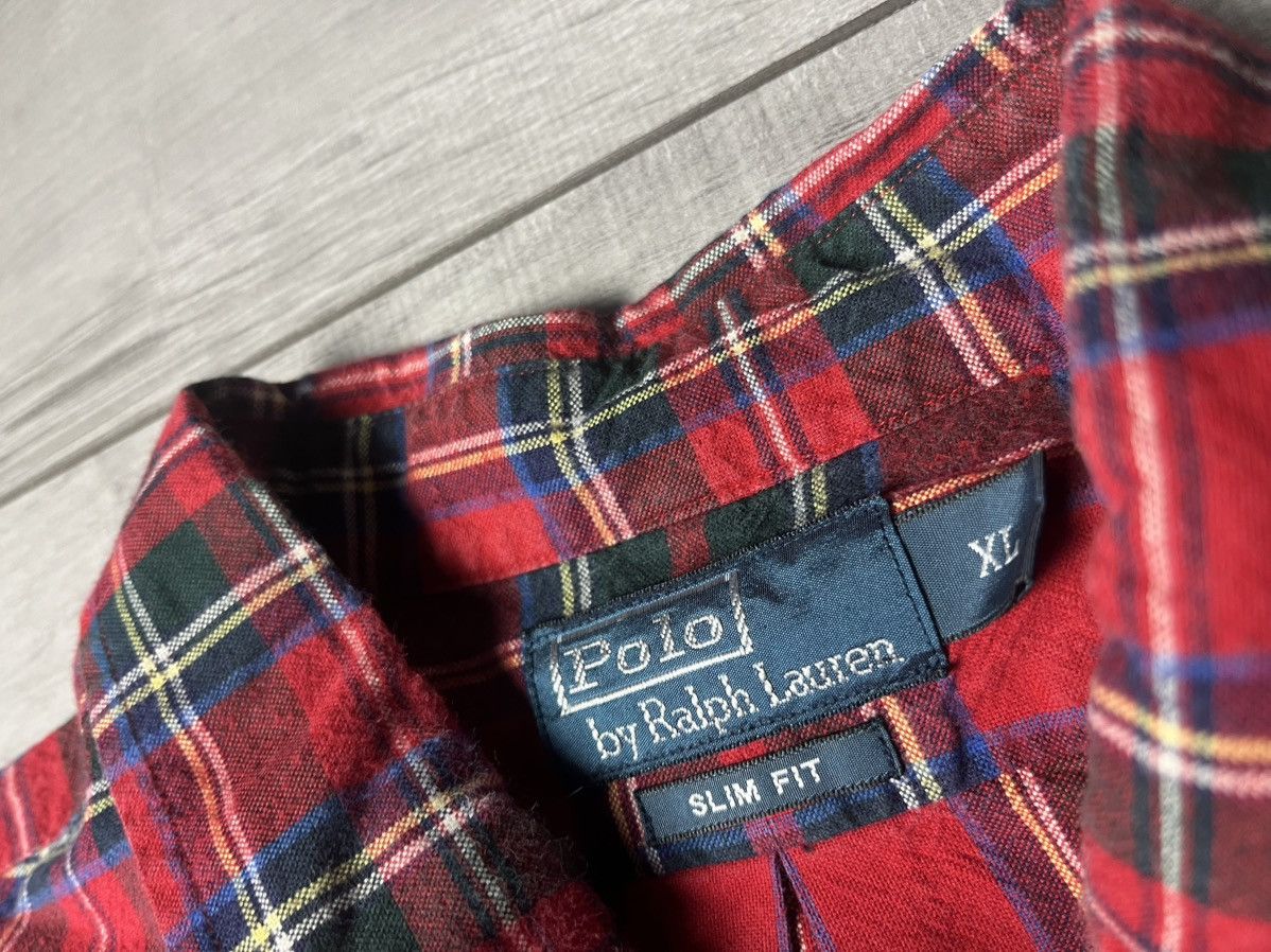 Polo Ralph Lauren Polo Ralph Lauren shirt nova check slim fit size XLarge Size US XL / EU 56 / 4 - 4 Thumbnail