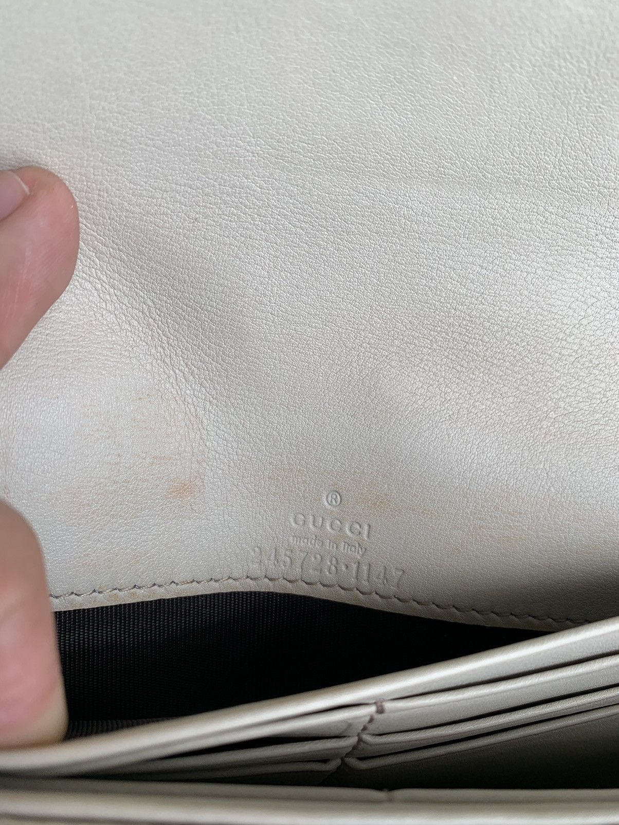 Gucci GG Guccissima Long Wallet Size ONE SIZE - 7 Thumbnail