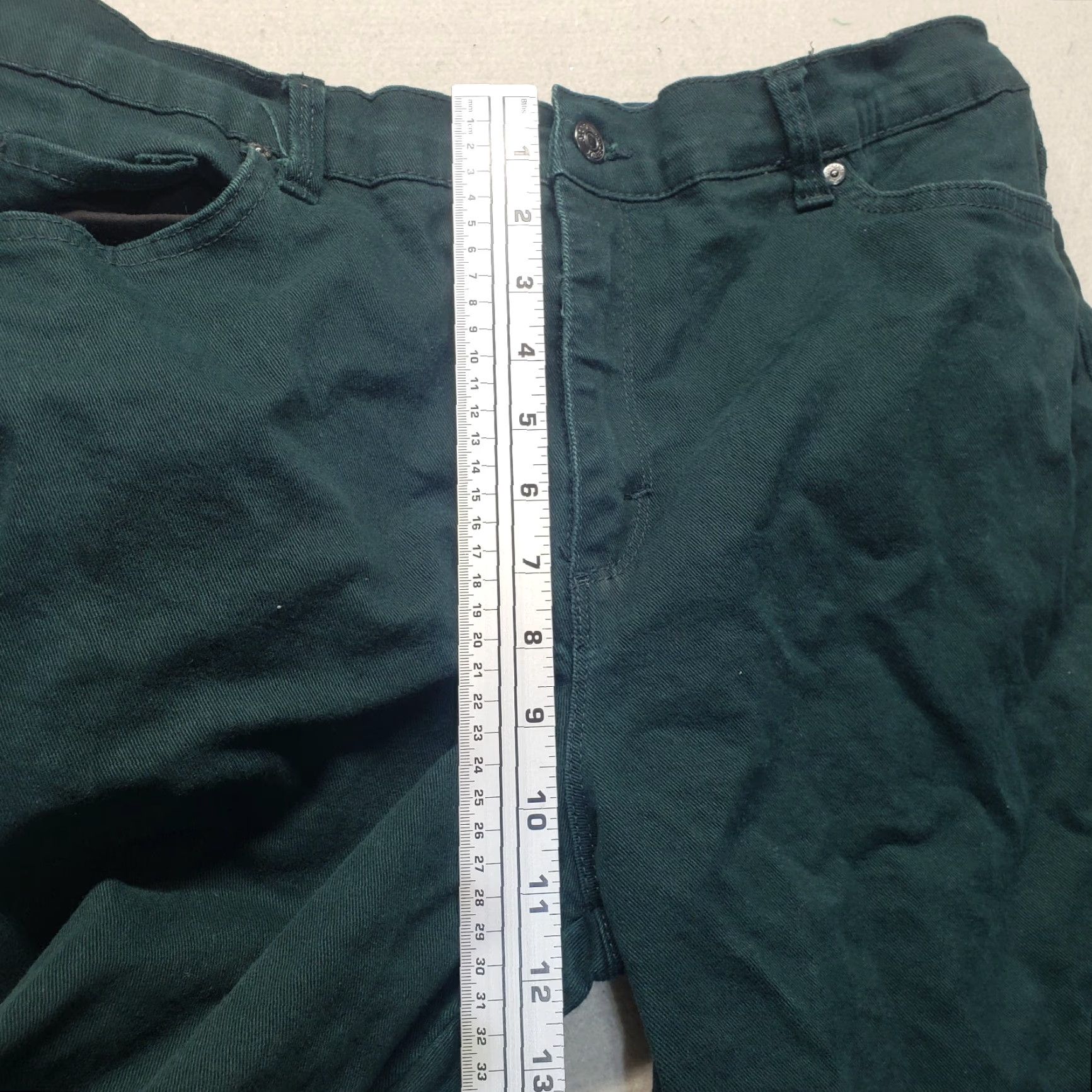 Gloria Vanderbilt Gloria Vanderbilt Amanda Pants Women Adult Size 14 Cotton Blend Denim Brown Stretch casual He pants 14 Womens Size 36" / US 14 / IT 50 - 7 Thumbnail