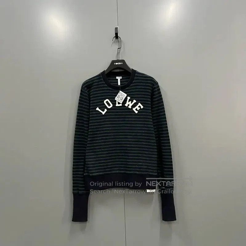 Loewe Loewe Striped Wool Knit Long Sleeve Sweater . Size S / US 4 / IT 40 - 1 Thumbnail