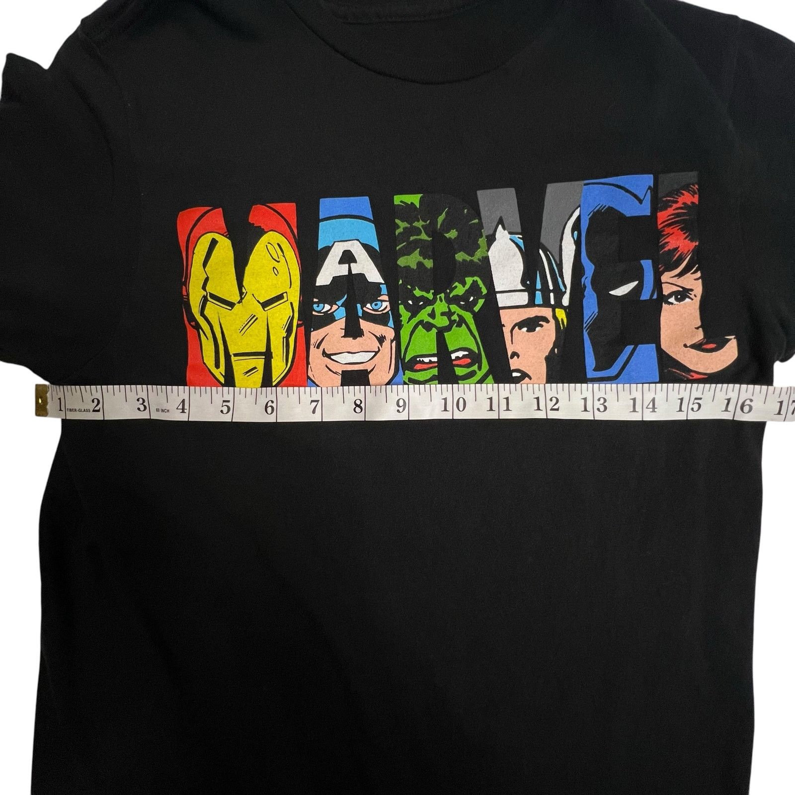 Marvel Comics Marvel Comics Avengers T-Shirt – Black, Size Small– Iron Man Size US S / EU 44-46 / 1 - 7 Thumbnail