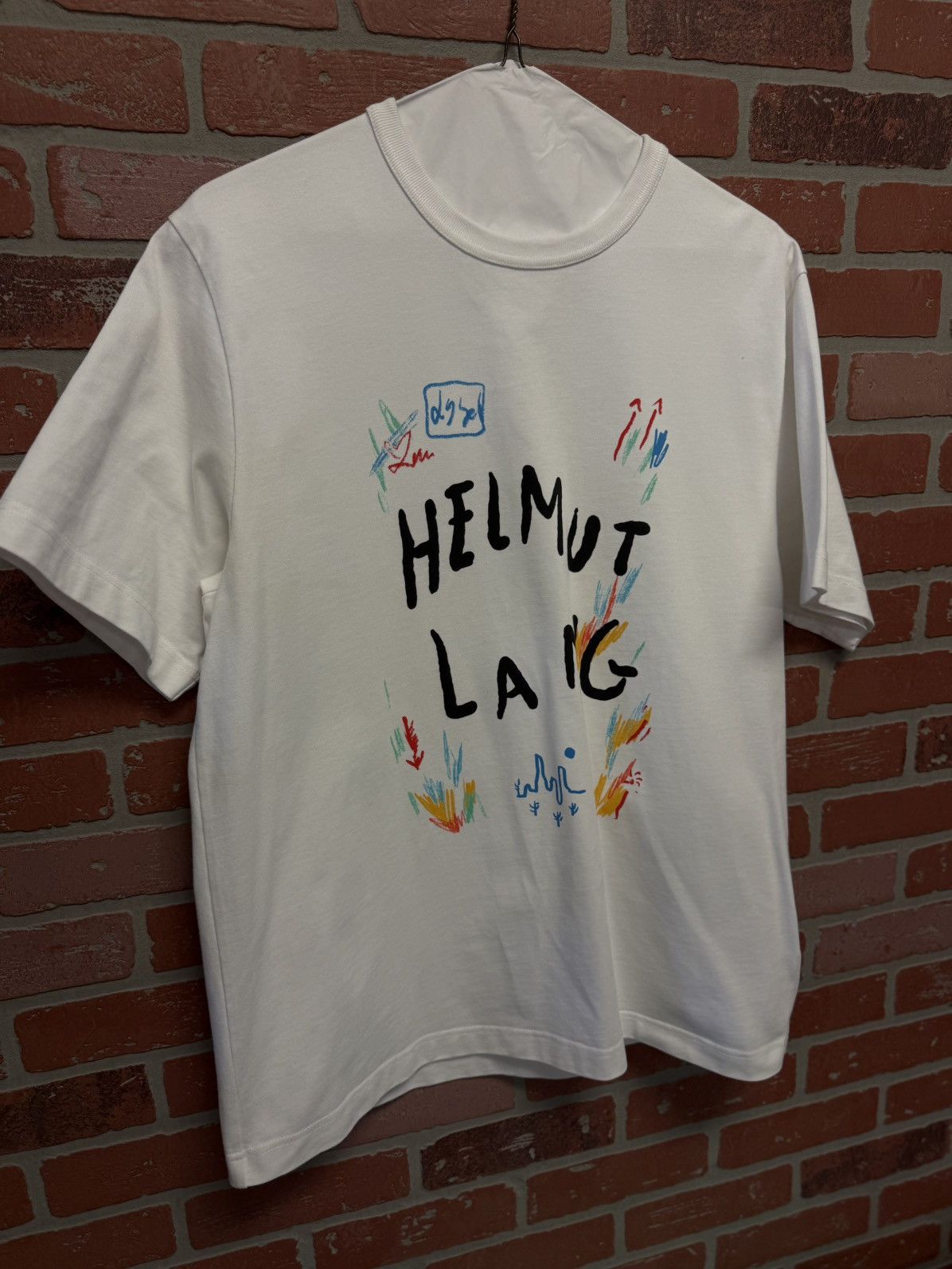 Helmut Lang Helmut Lang Tee Shirt Size XL Clean Condition 🧼 Size US XL / EU 56 / 4 - 2 Thumbnail