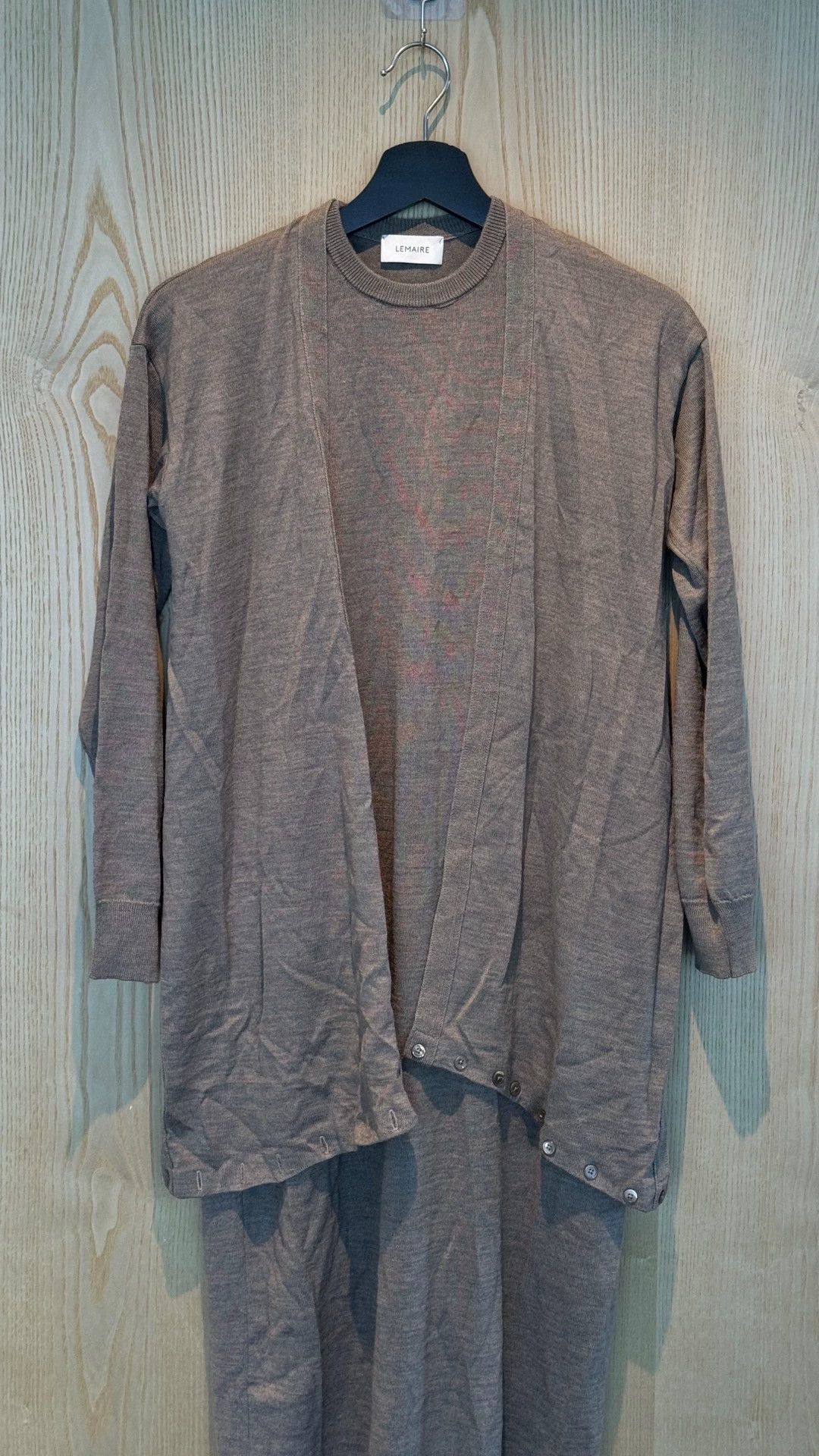 Lemaire LEMAIRE Deconstructed Knit Dress XS Size XS / US 0-2 / IT 36-38 - 2 Thumbnail