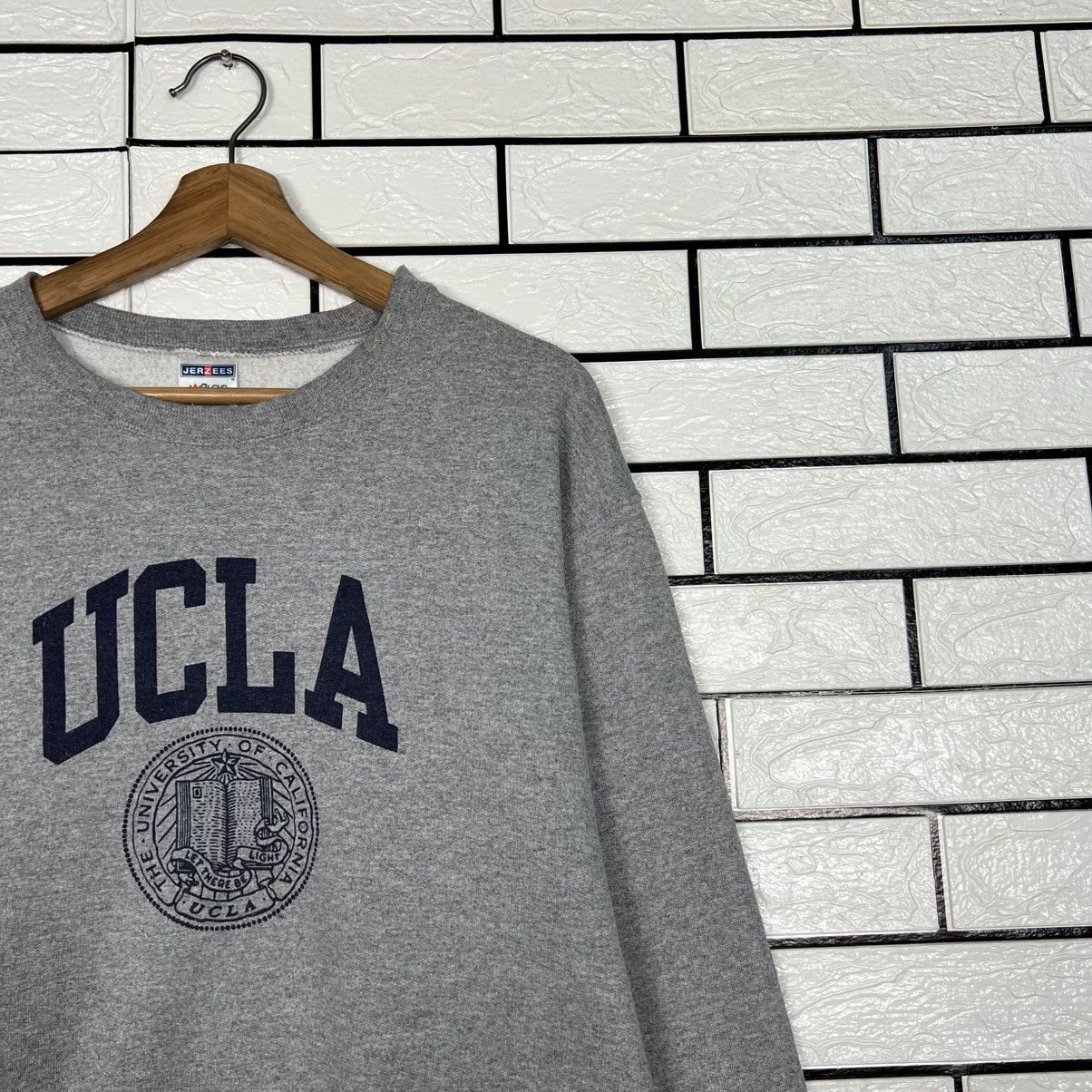 Jerzees Vintage UCLA UNIVERSITY Crewneck Sweatshirt #4177-C191 Size US M / EU 48-50 / 2 - 5 Thumbnail